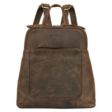 STILORD Cityrucksack "Cathy" Frauen Rucksack Elegant Leder