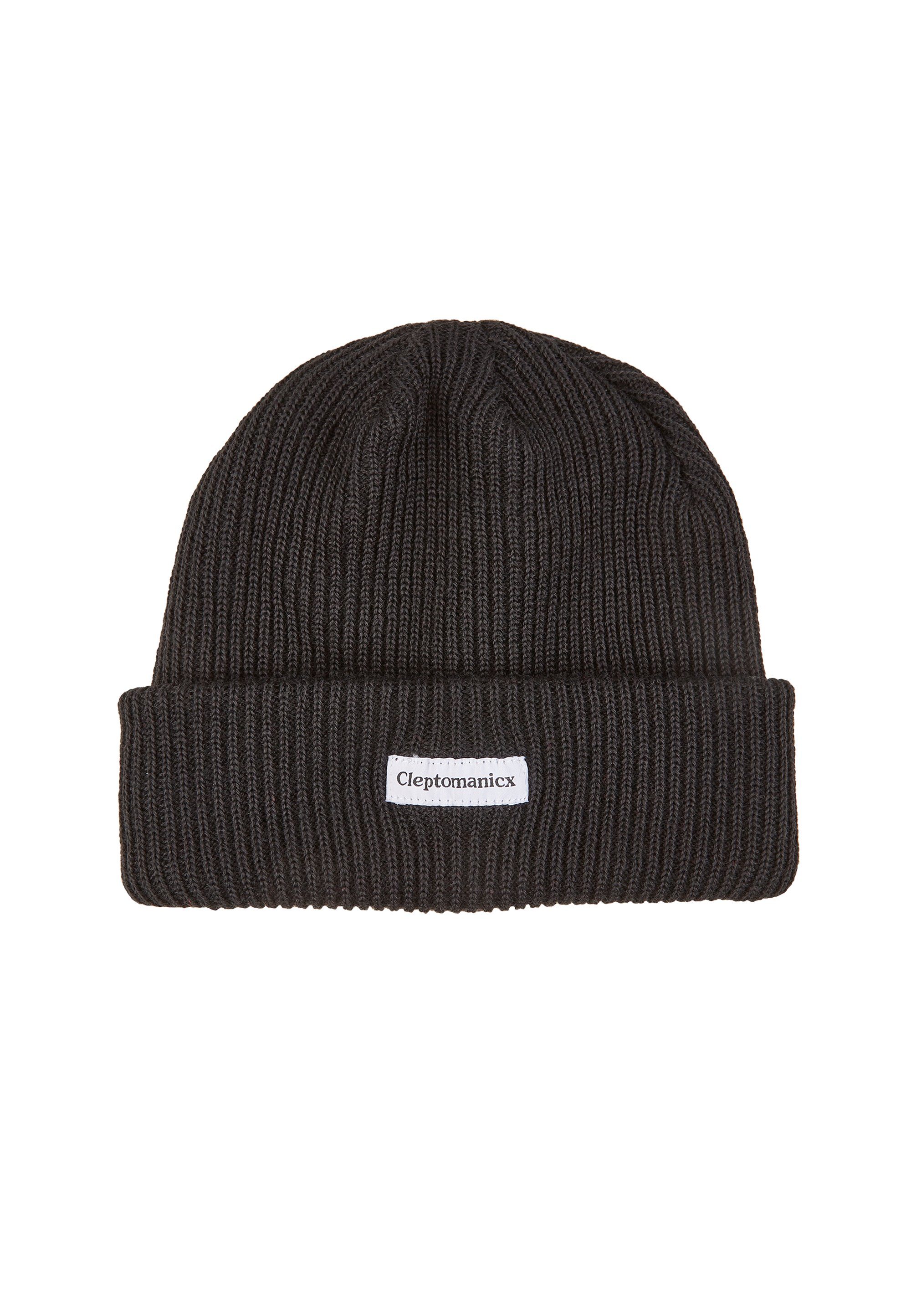 Beanie Design in Cleptomanicx schwarz 2 Shortie modischem