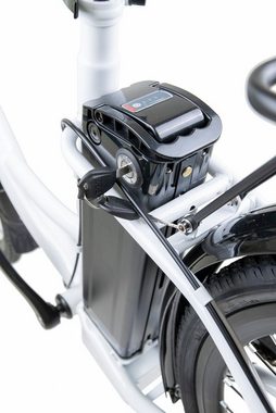 Myatu E-Bike 26 Zoll E-bike, E-Citybike für Damen & Herrren mit 12,5Ah Batterie, 6 Gang Shimano, Kettenschaltung, Heckmotor, 450,00 Wh Akku