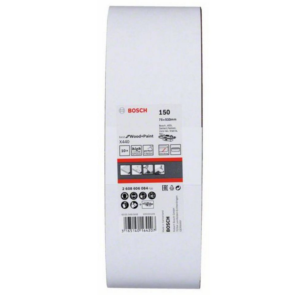 Thumbnail - BOSCH Schleifpapier Schleifband-Set X440 Best for Wood and Paint