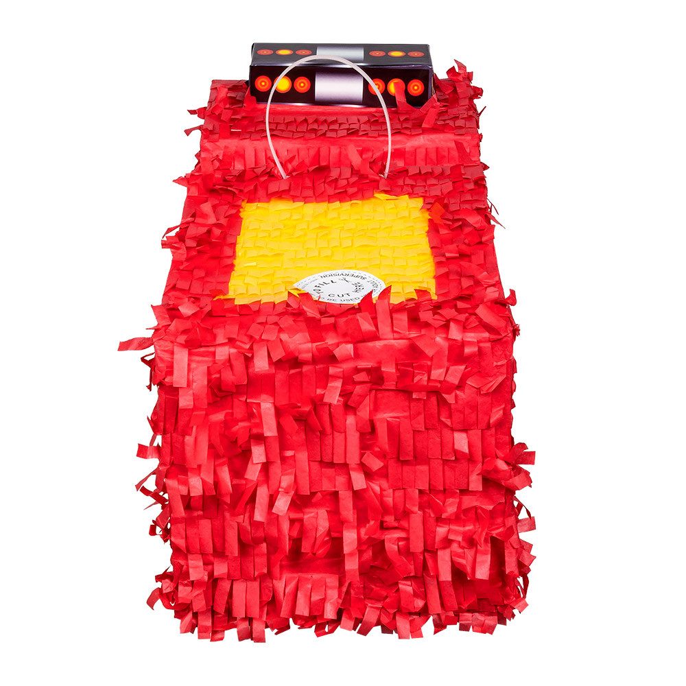 Boland Pinata Pinata Feuerwehrauto, Rot - 43 x 24 x 18 cm