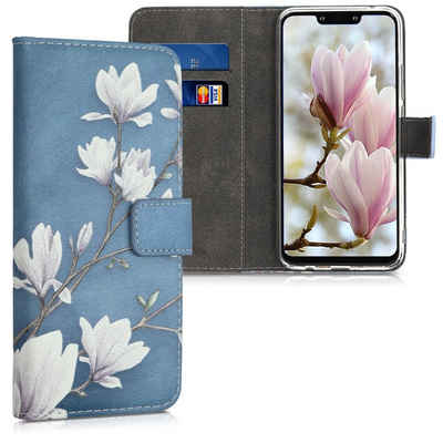 kwmobile Handyhülle Wallet Case für Huawei Mate 20 Lite, Hülle mit Ständer Kartenfächer - Handyhülle