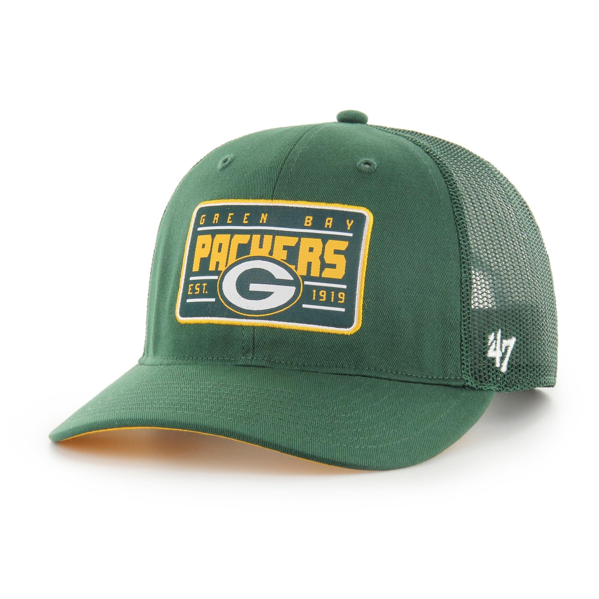 Trucker Cap '47 Brand NFL Cap GREEN BAY PACKERS '47 Hardline Trucker RF Dark Green