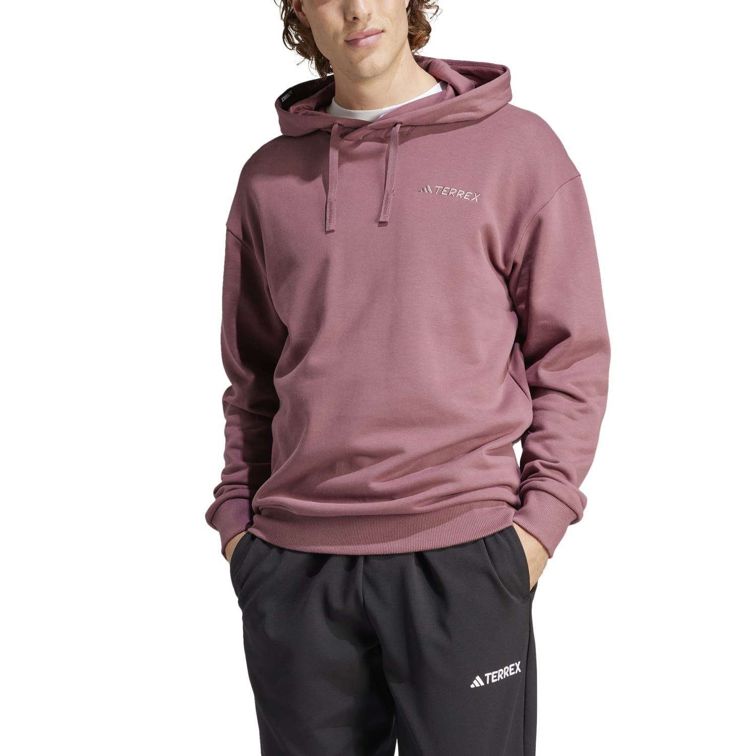 adidas Performance Kapuzenpullover Organiser Logo Hoodie weinrot Herren