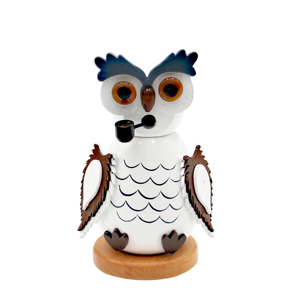 Räuchermännchen Holz-Räucherfigur Eule