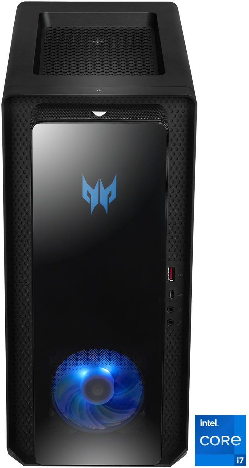 Acer Predator Orion 3000 (PO3-655) Gaming-PC (Intel Core i7 14700F, GeForce RTX 4060, 16 GB RAM, 512 GB SSD, Luftkühlung)