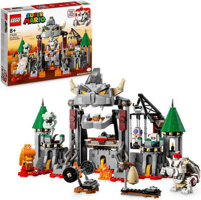 LEGO® Konstruktionsspielsteine Knochen-Bowsers Festungsschlacht (71423), LEGO® Super Mario, (1321 St), Erweiterungsset; Made in Europe
