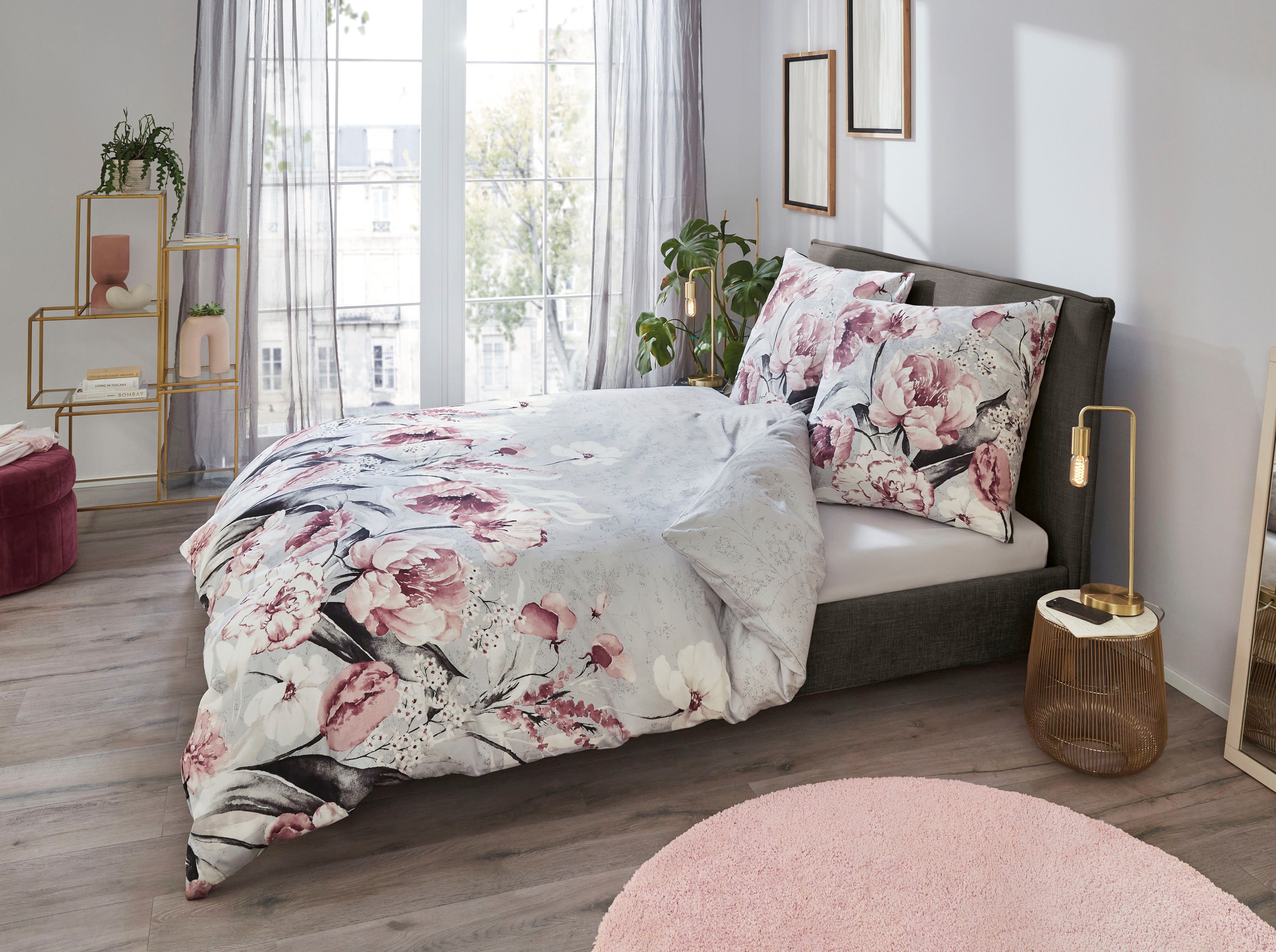 Kleine Wolke Bettwäsche Hanako, Mako-Satin, 2 günstig online kaufen