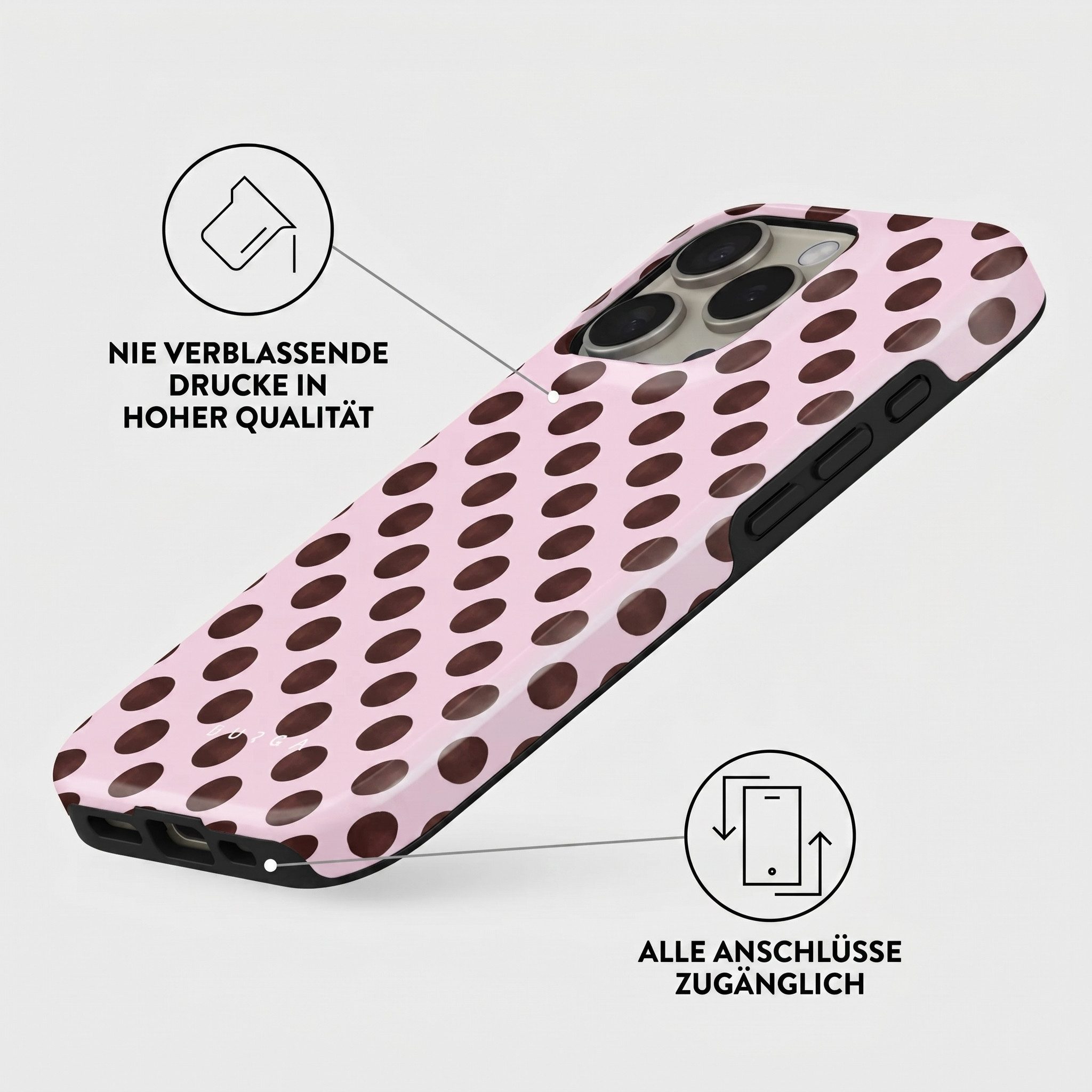 BURGA Backcover Burga Tough Back Cover MagSafe Apple iPhone 16 Pro - New Crush