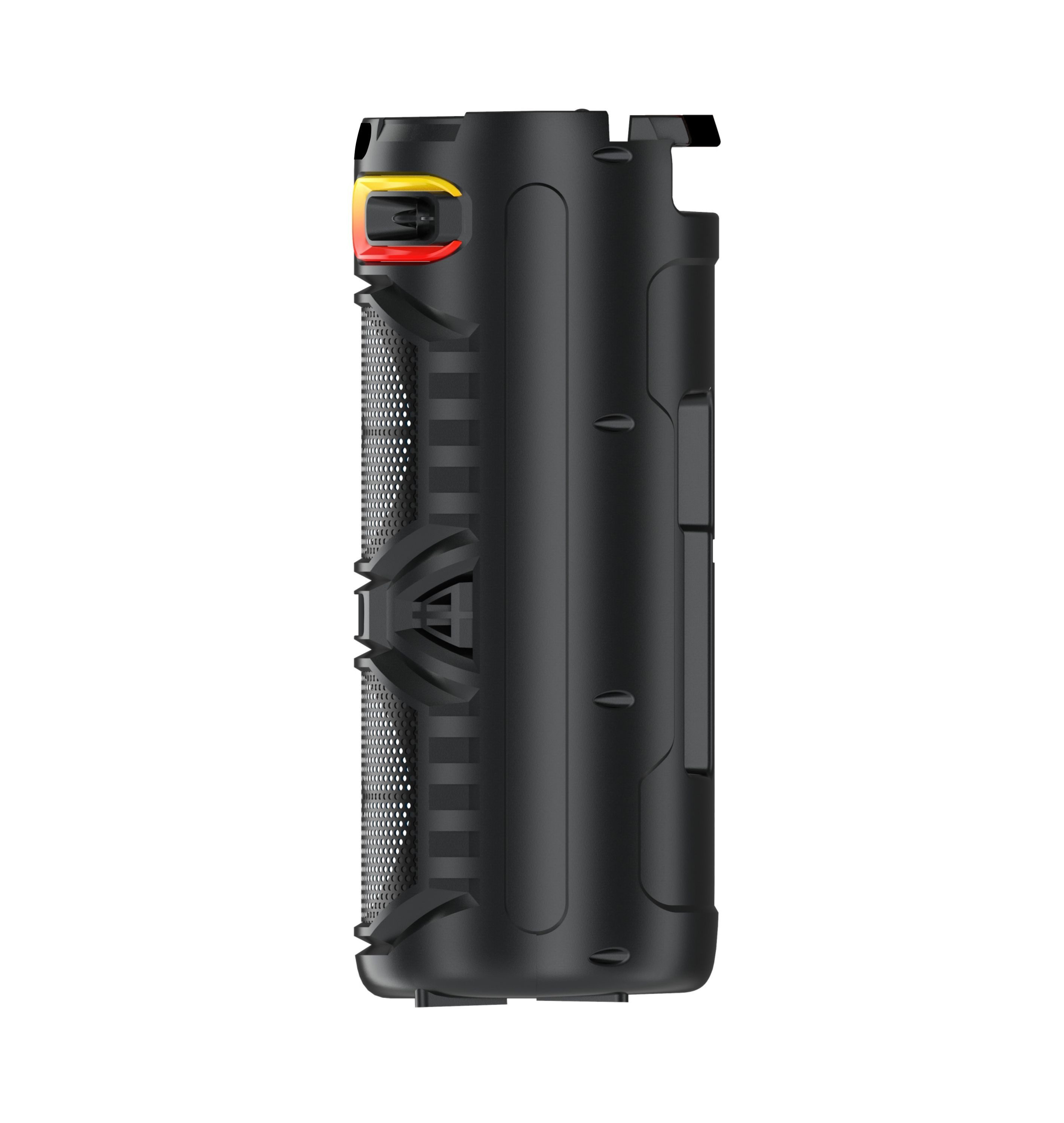 Denver BPS-355 Party-Lautsprecher (Bluetooth, 160 W, Mikrofonanschluss, TWS, Lichteffekte, Aufnahmefunktion auf USB/microSD)