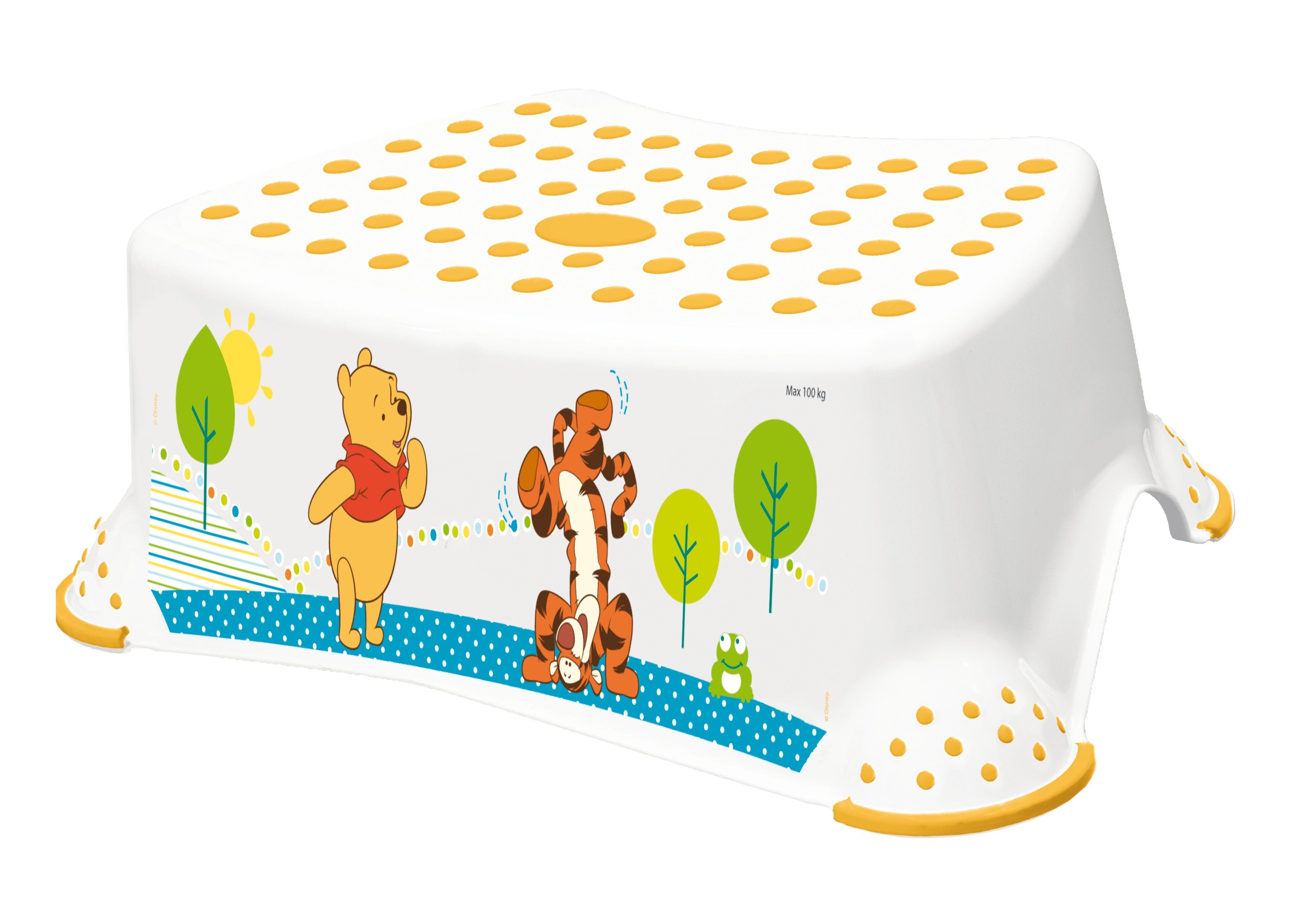 Tritthocker Disney Winnie Pooh Tritthocker weiß bis 80 Kg