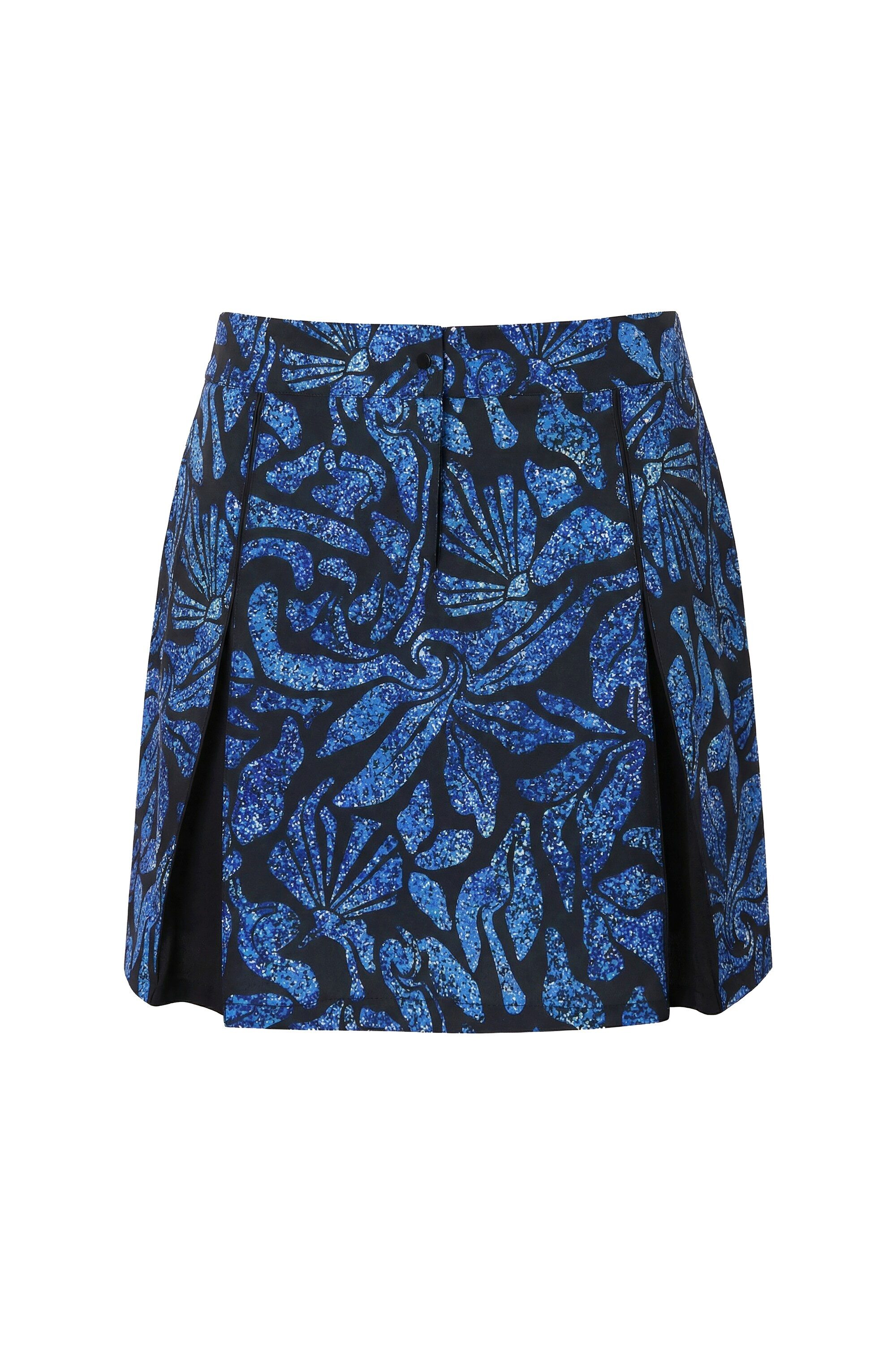 Ulla Popken Jerseyrock 2-in-1-Skort Korallen LSF 50+ Rock/Shorts