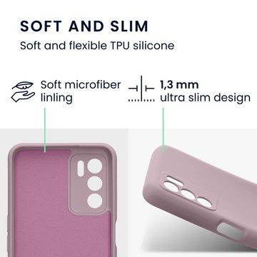 kwmobile Handyhülle Slim Case für Oppo A16 / A16s / A54s, Hülle Silikon Handy - Handyhülle gummiert