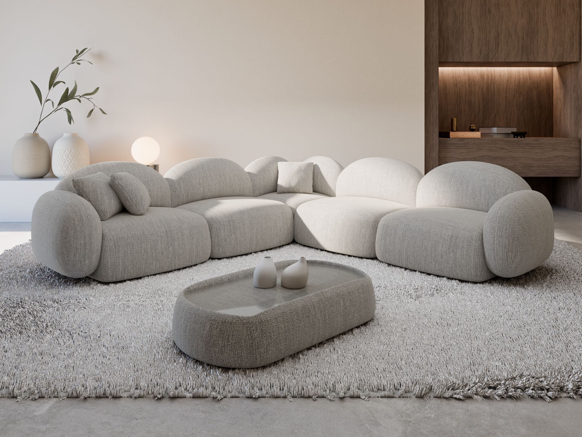 Sofa Dreams Ecksofa Polster Ecksofa Mirello L Form, Ecksofa, L-Form, Zeitloser Look in L-Form, 2 Zierkissen inklusive