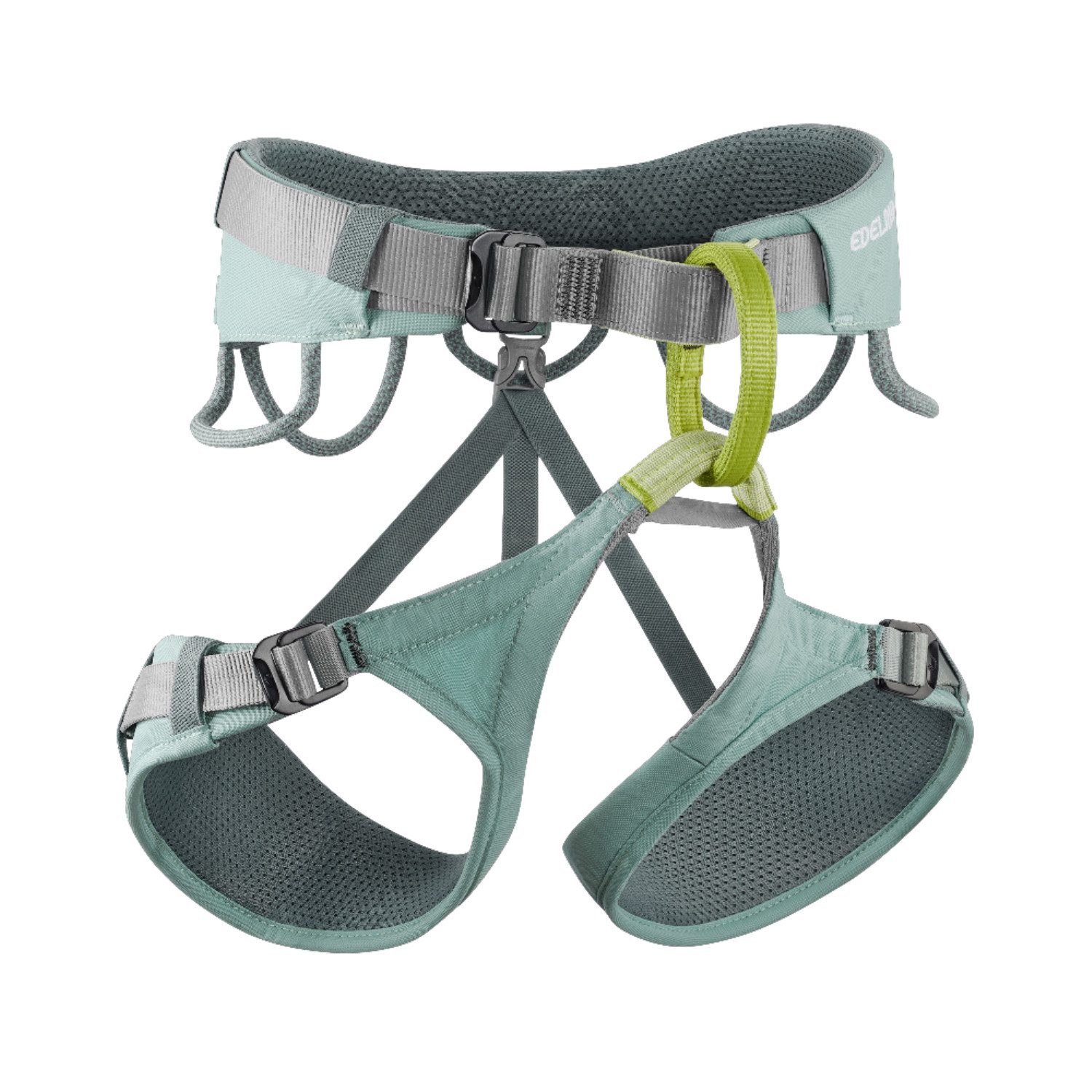 Edelrid Klettergurt Jayne IV, Frauenspezifische Ergonomie, zentrierbares Hüftpolster, verstellbar