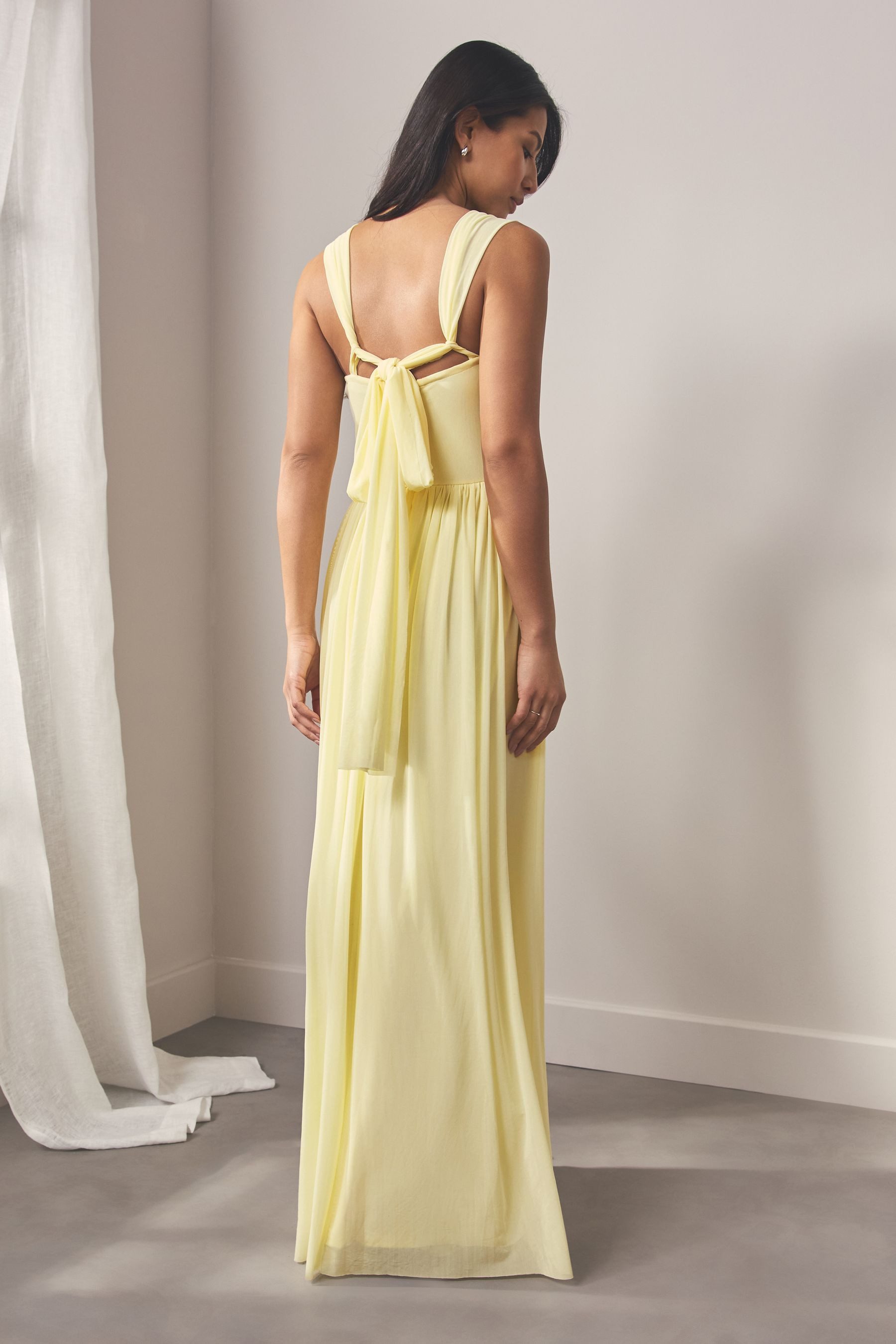 Next Partykleid Multiway-Brautjungfernkleid aus Mesh (1-tlg) günstig online kaufen