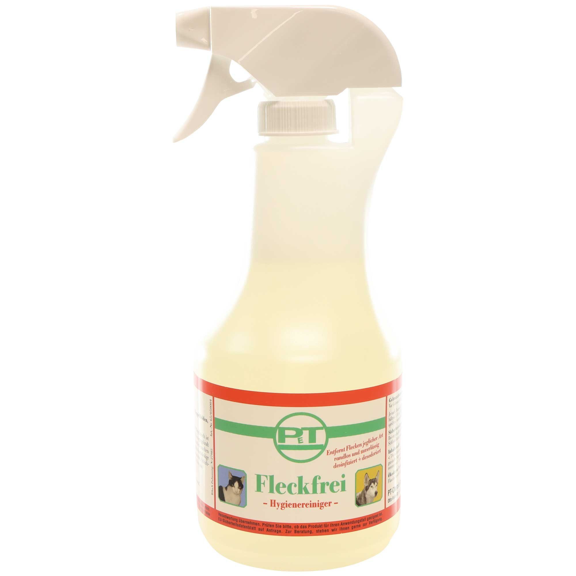 Fleckfrei - entfernt Flecken jeder Art Fleckentferner (Set, [2-St. 2 Flaschen 2x500ml)