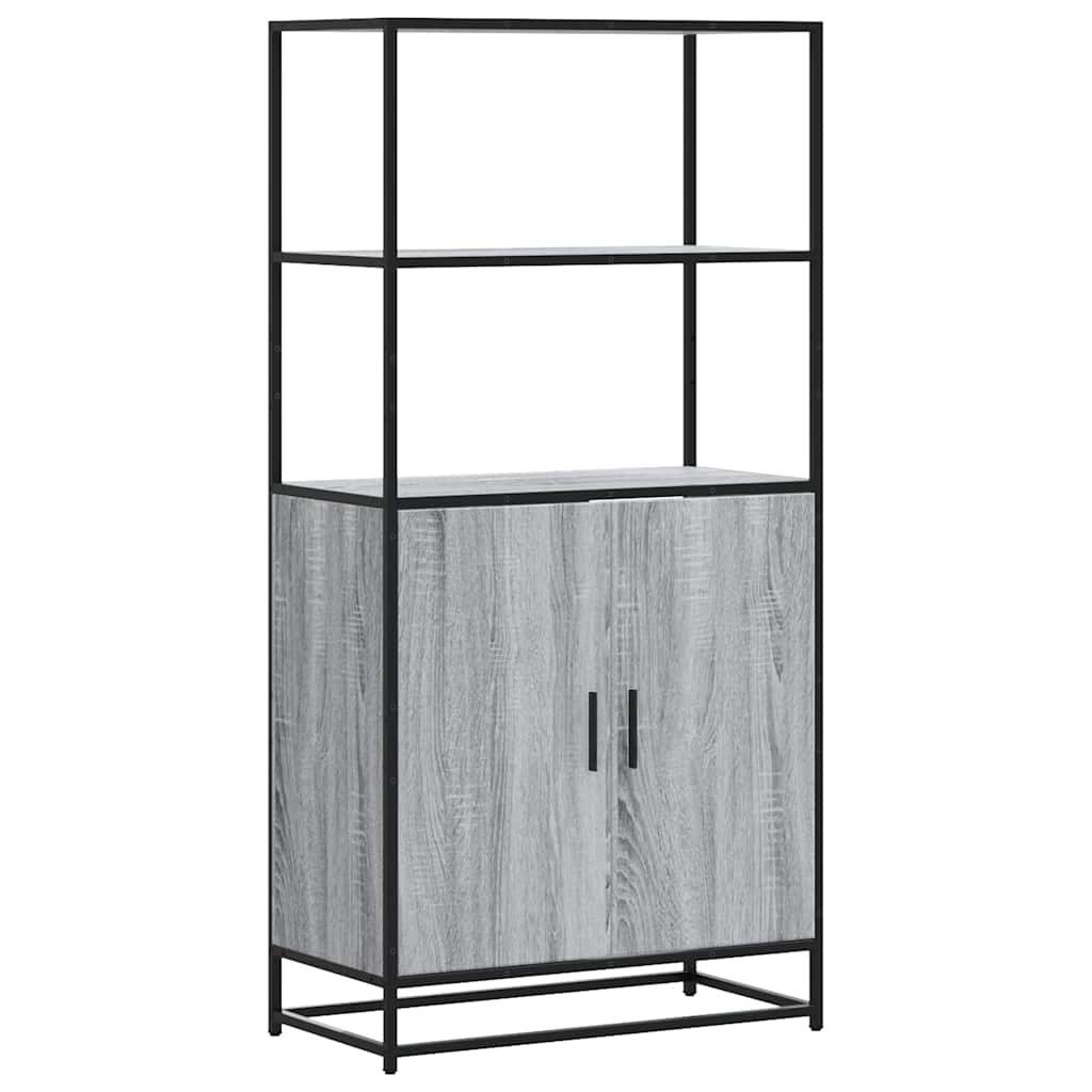 vidaXL Highboard Highboard Grau Sonoma 68x35x139 günstig online kaufen
