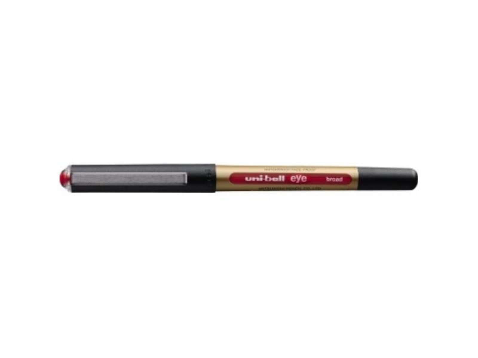 uni-ball Tintenroller UNI-BALL 148022 uni-ball broad Tintenroller rot eye 0,65mm dokumenten