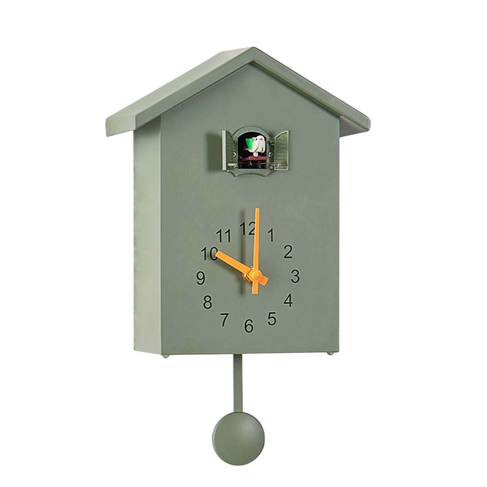 RWEUOQ Wanduhr Kuckucksuhr, Kuckucksuhr mit Vogelstimme günstig online kaufen