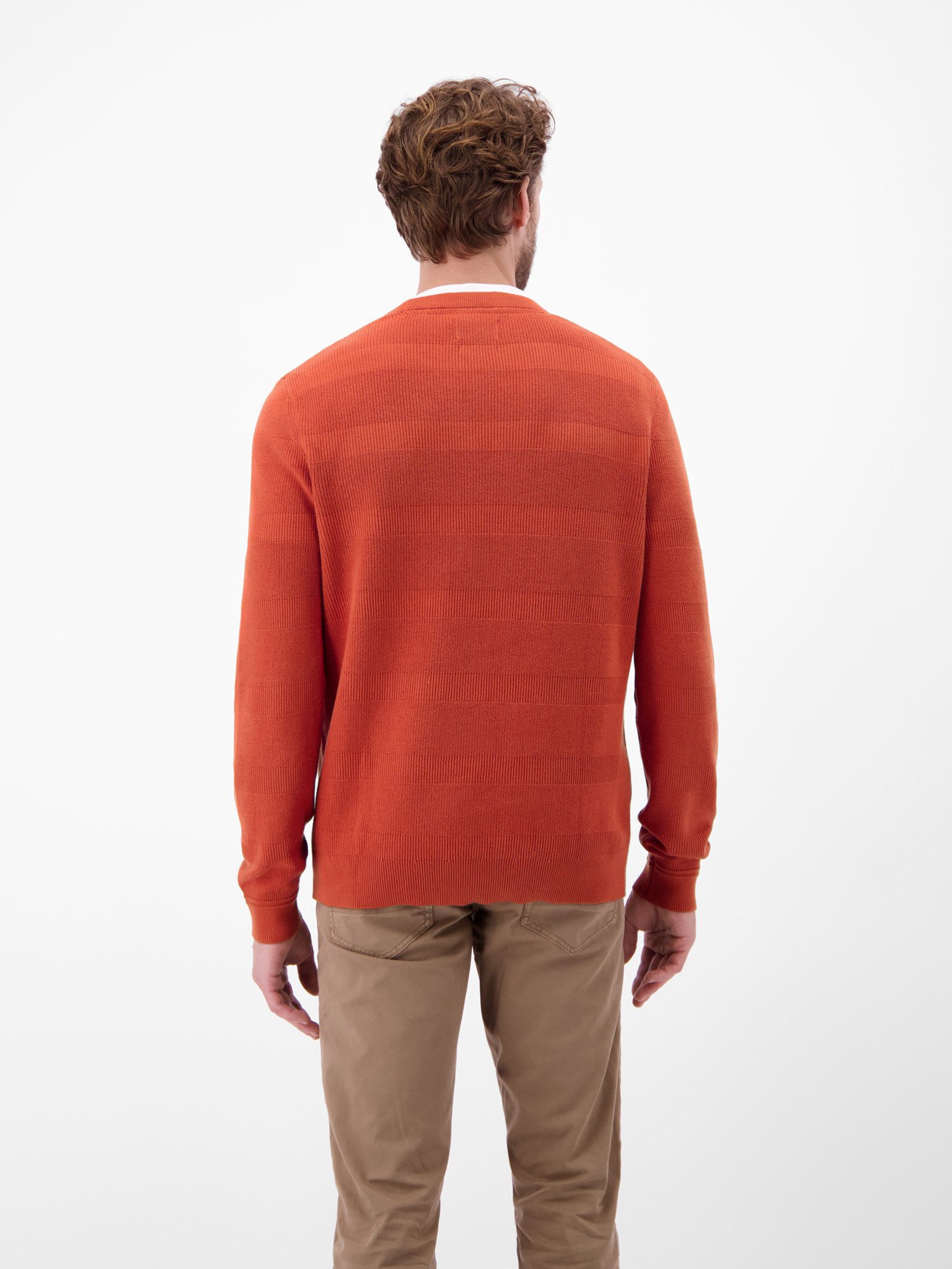 LERROS Strickpullover mit Logo Stickerei günstig online kaufen
