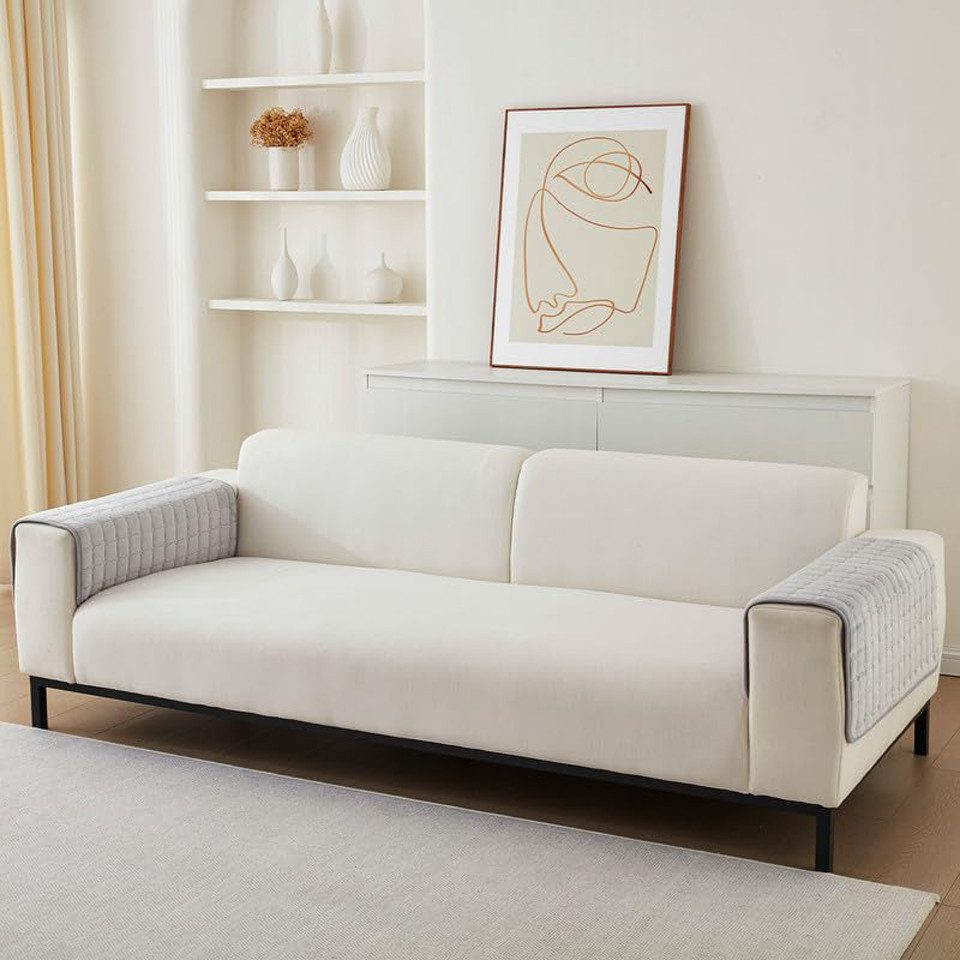 Zaewry Sofabezug Flanell Sofabezug 1 2 3 4 Sitzer Sofabezüge Couch Überzug L Form, Ecksofa Sofa Couch Überwurfdecke, Sofahusse rutschfest Sofa Abdeckung – Bild 2 von 5