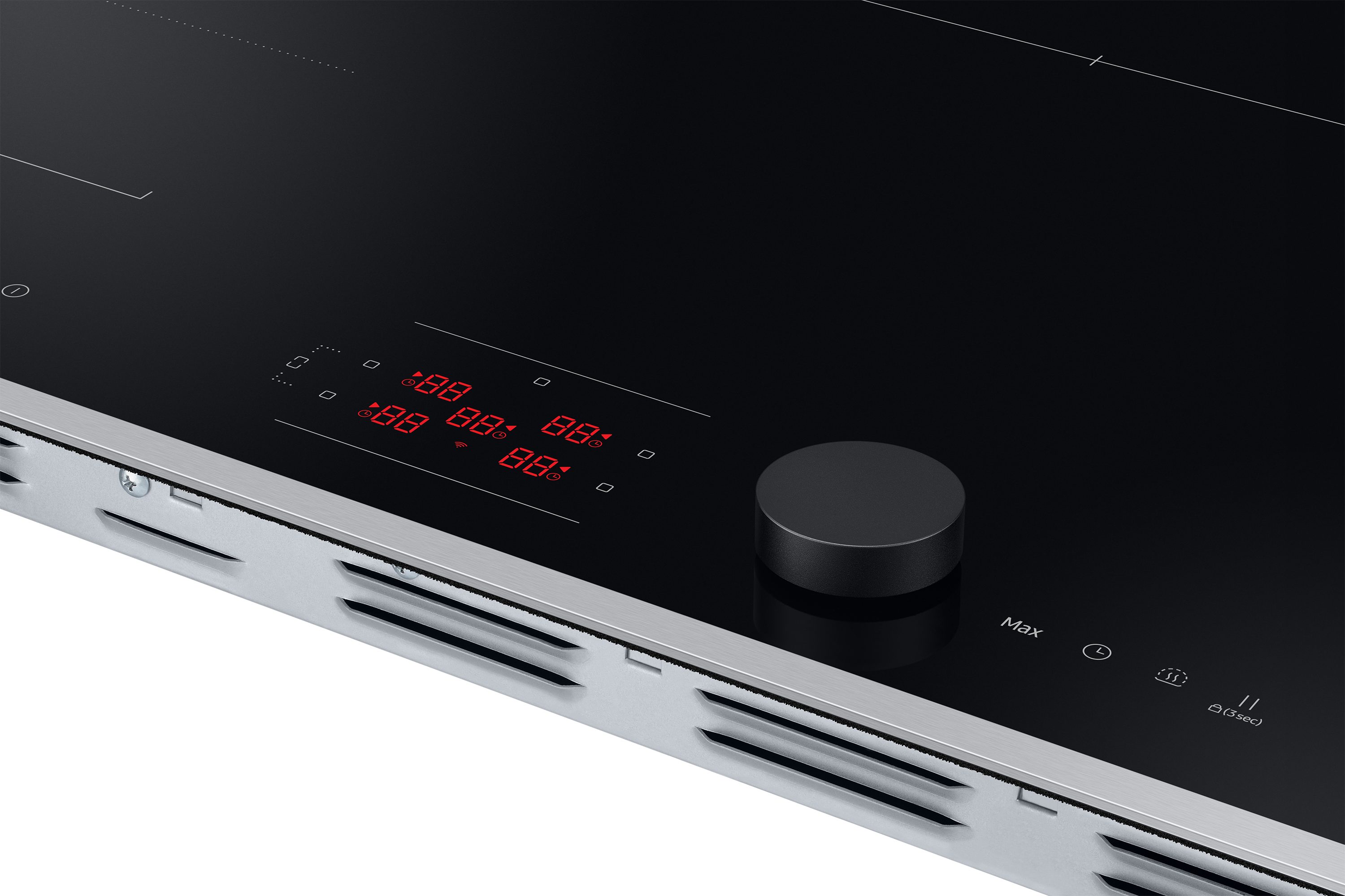 Samsung Flex-Induktions-Kochfeld NZ8500BM NZ85C6058HK/U1, Mehr Flexibilität und viel Platz deine Pfannen & Töpfe. Mit WiFi – Bild 4 von 5