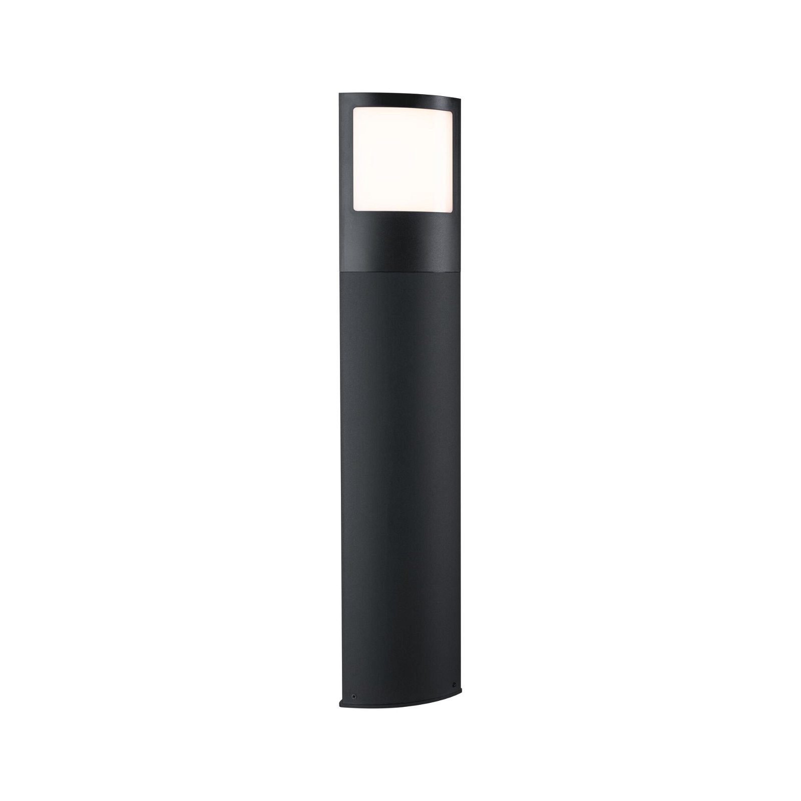 Paulmann LED Pollerleuchte Padea IP44 847mm 3000K 8,5W 700lm 230V Anthrazit Kunststoff, LED fest integriert, Warmweiß, Dämmerungssensor Bewegungsmelder seewasserresistent
