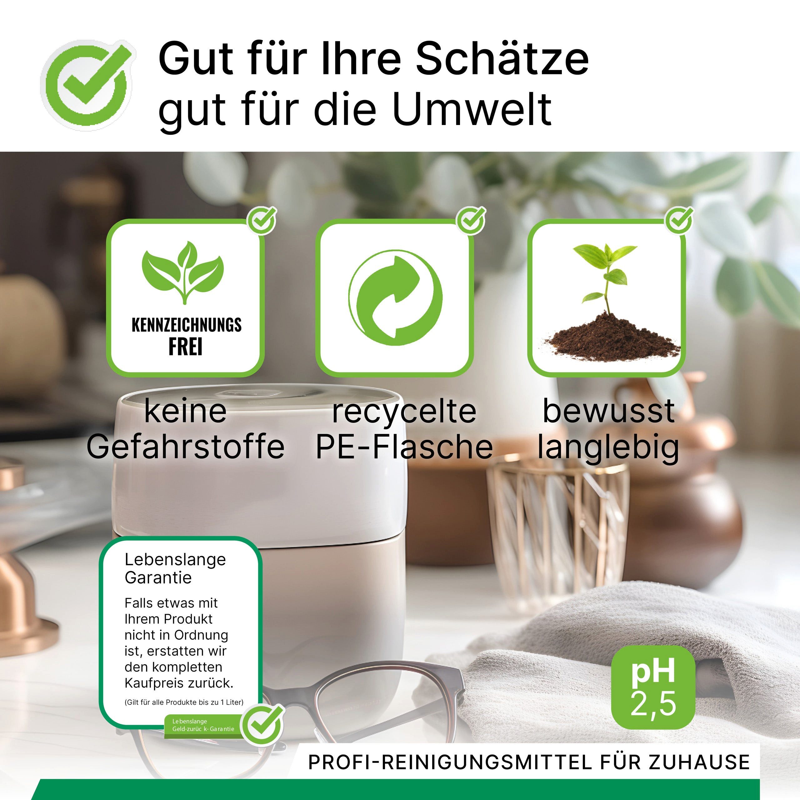 BiOHY Ultraschallreiniger Ultraschallreiniger 1 x 1 Liter Flasche – Bild 4 von 5