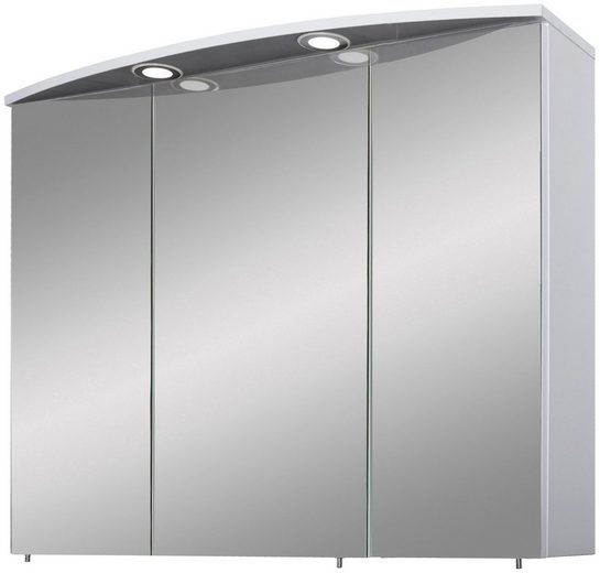 Schildmeyer Spiegelschrank »Verona« Breite 90 cm, 3-türig, 2 LED