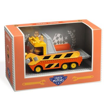 DJECO Spielzeug-Abschlepper Crazy Motors: Abschleppwagen Spielzeugauto