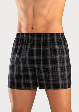 AUTHENTIC LE JOGGER Webboxer (Packung, 4-St) vier unterschiedliche Dessins