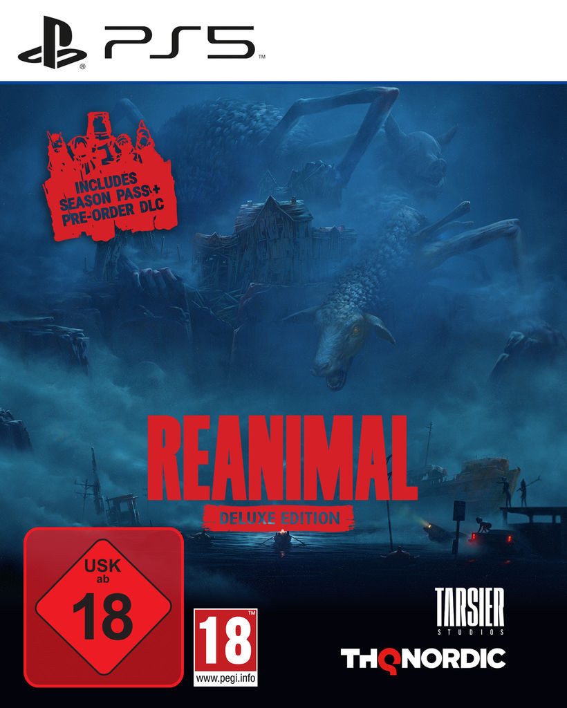 REANIMAL - Deluxe Edition PlayStation 5, enthält sowohl den Vorbesteller-DLC als auch den Season Pass!