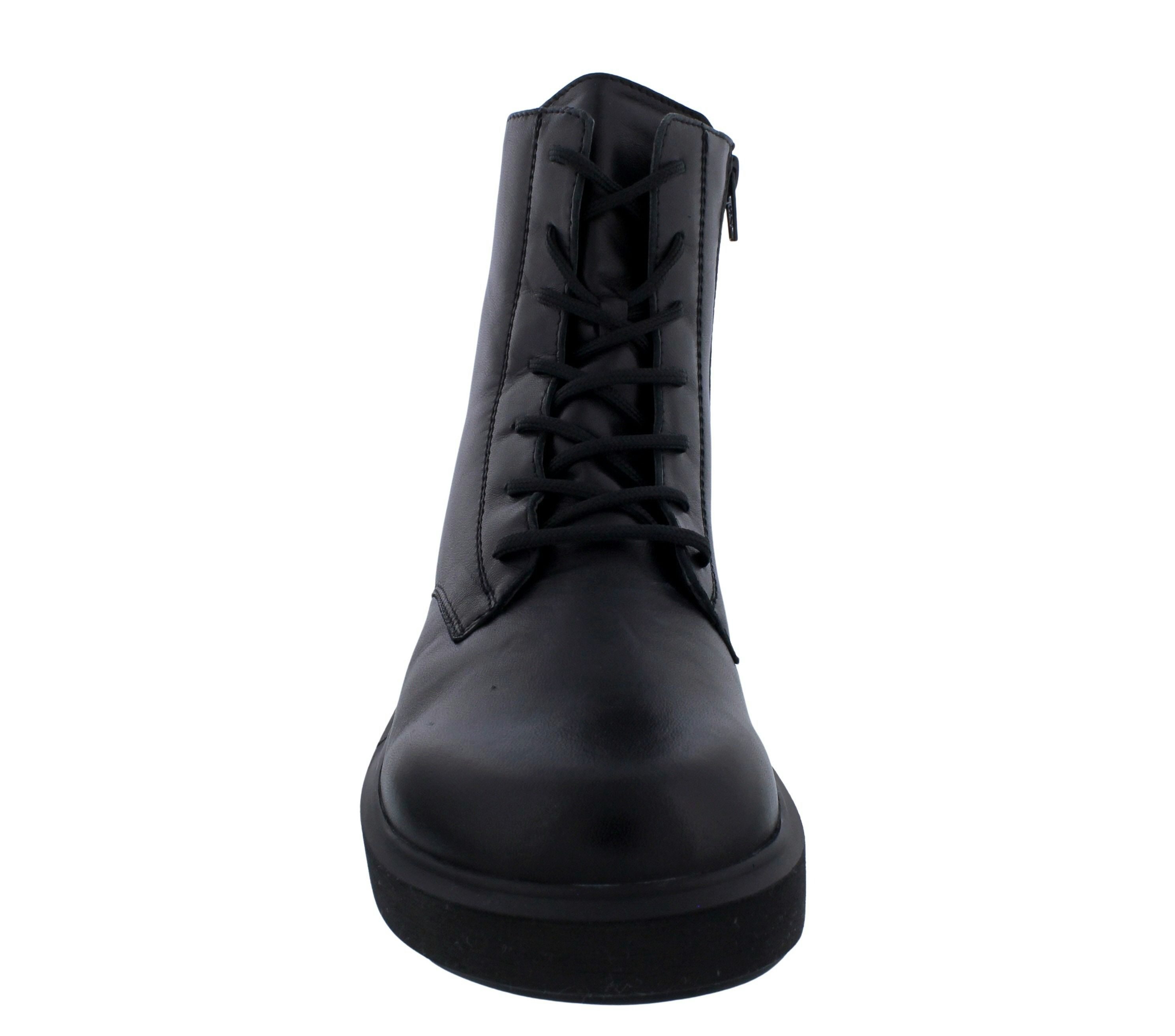 Waldläufer Waldläufer Stiefelette mit Warmfutter H-Quinn 564801-144-001, Softlamm Reißverschlussstiefel