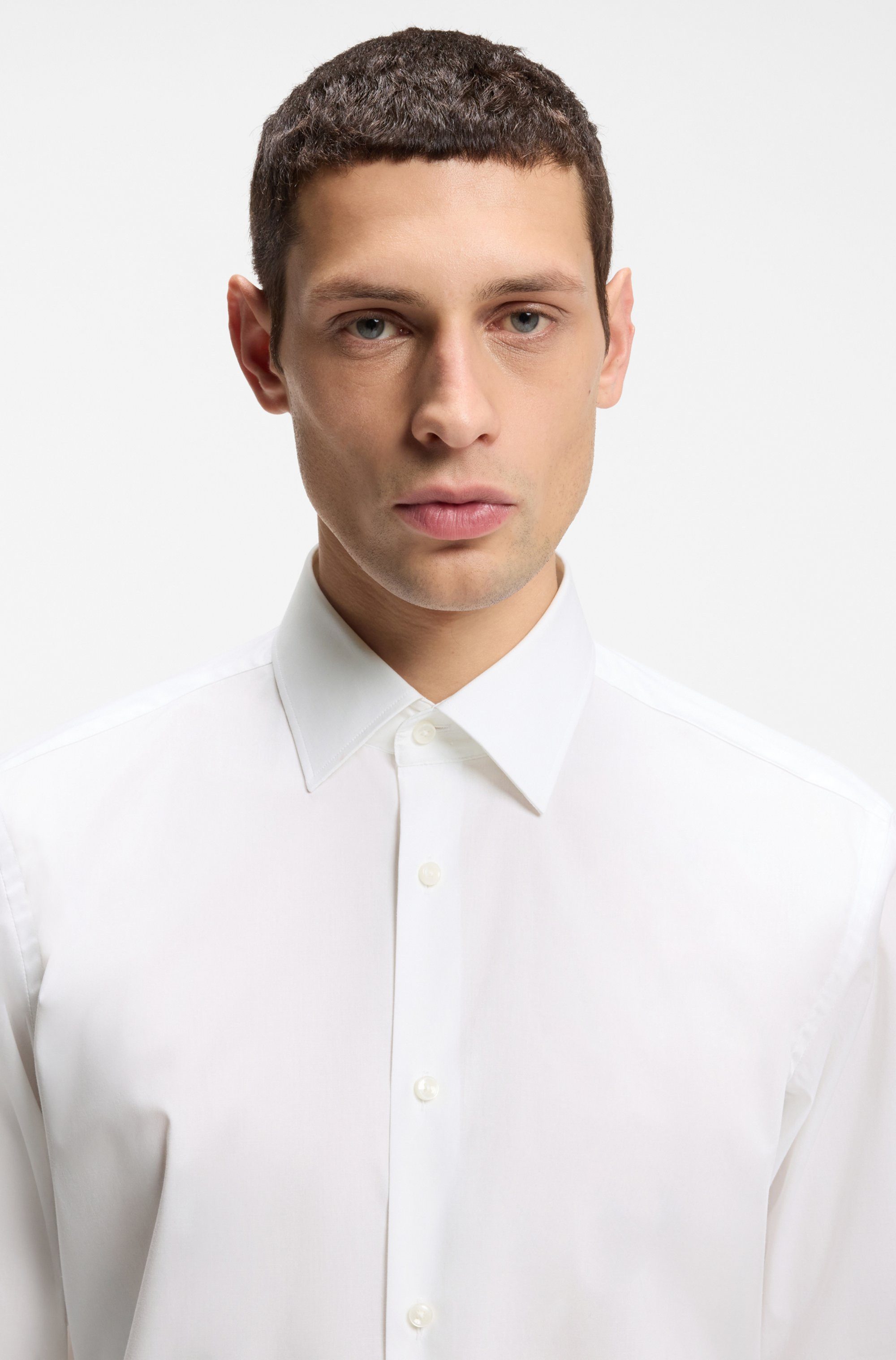 BOSS Businesshemd Kentkragen, Regular Fit, bügelleichte Qualität günstig online kaufen