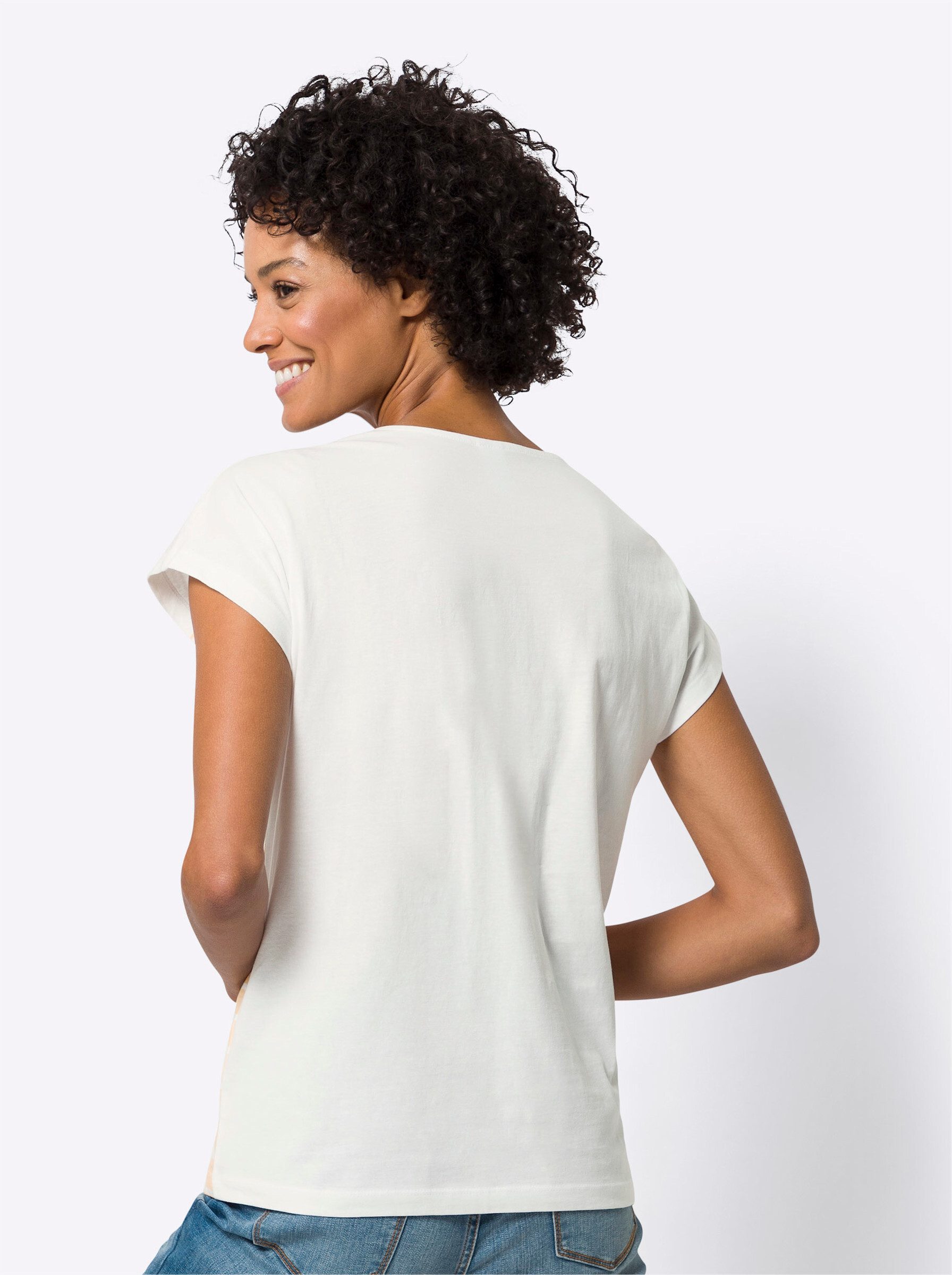Sieh an! T-Shirt Rundhalsshirt günstig online kaufen
