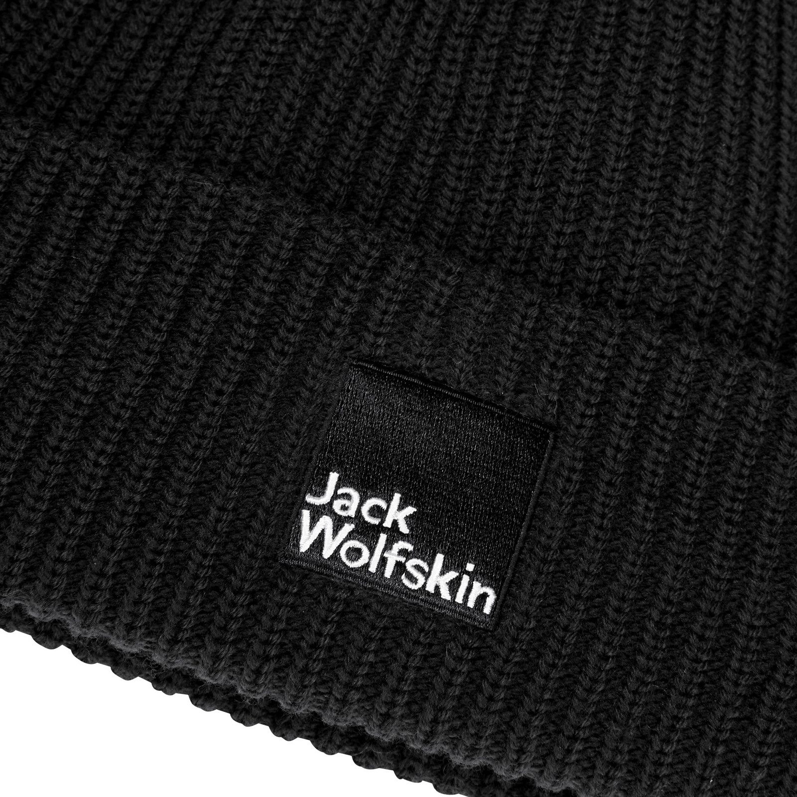 Jack Wolfskin Beanie Pergamon Beanie mit breitem Aufschlag