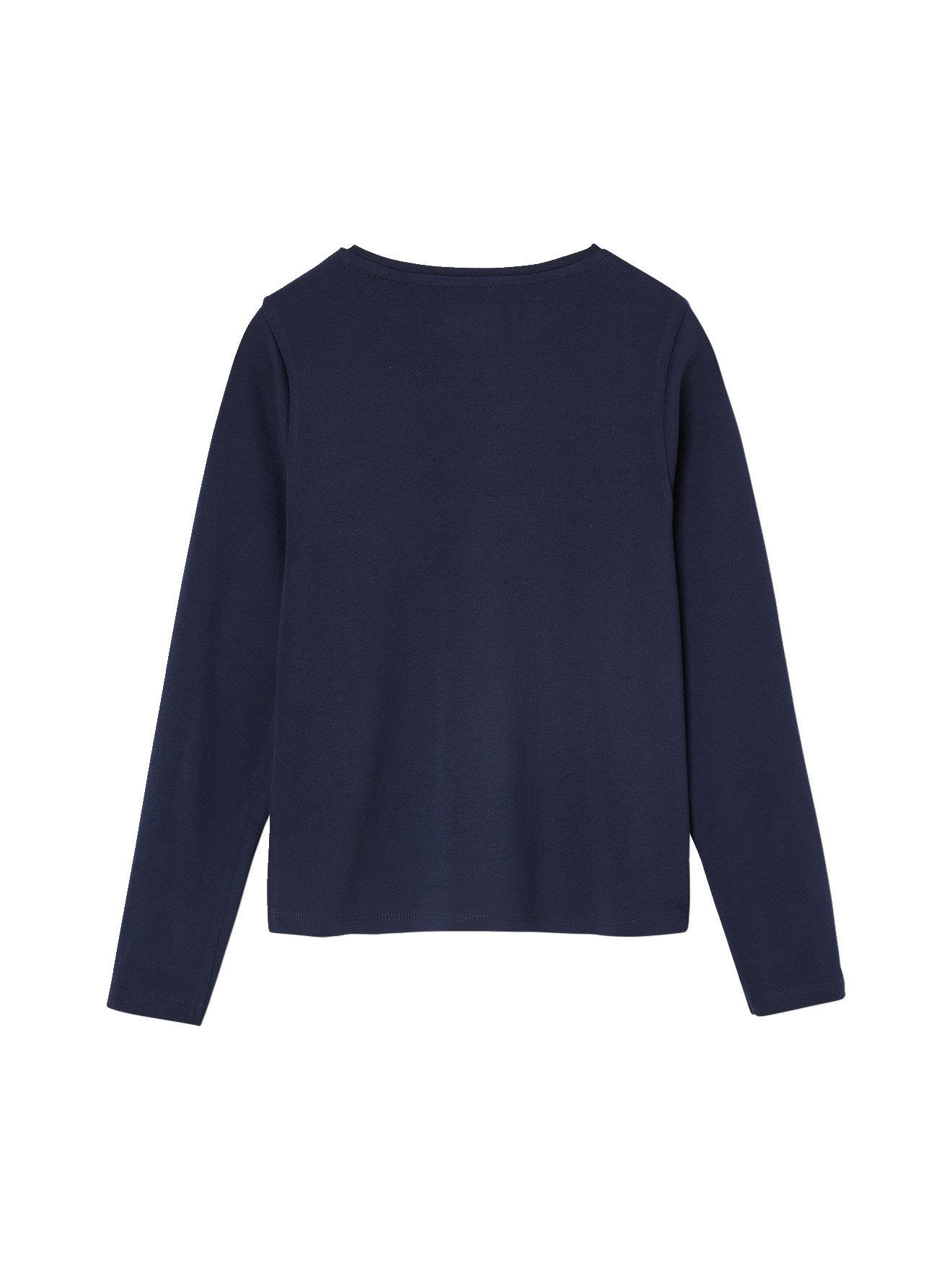 vertbaudet Langarmshirt Sport-Shirt mit Tennis-Motiv für Mädchen
