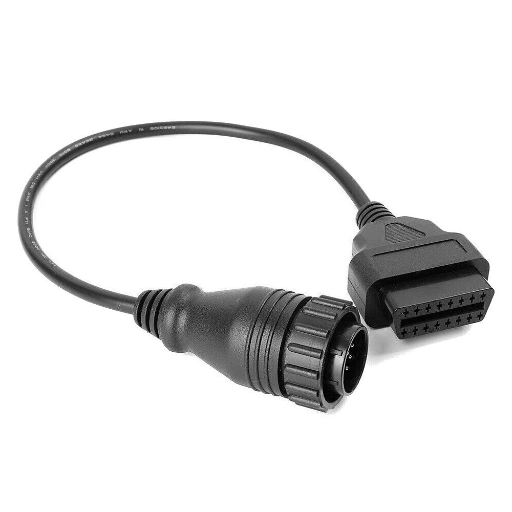 Trade-Shop OBD2-Diagnosegerät OBD2 Adapterkabel 14Pin auf 16Pin passend für Mercedes Vito, Sprinter, Geeignet für alle älteren Mercedes oder VW mit 14Pin Diagnoseanschluss von Trade-Shop
