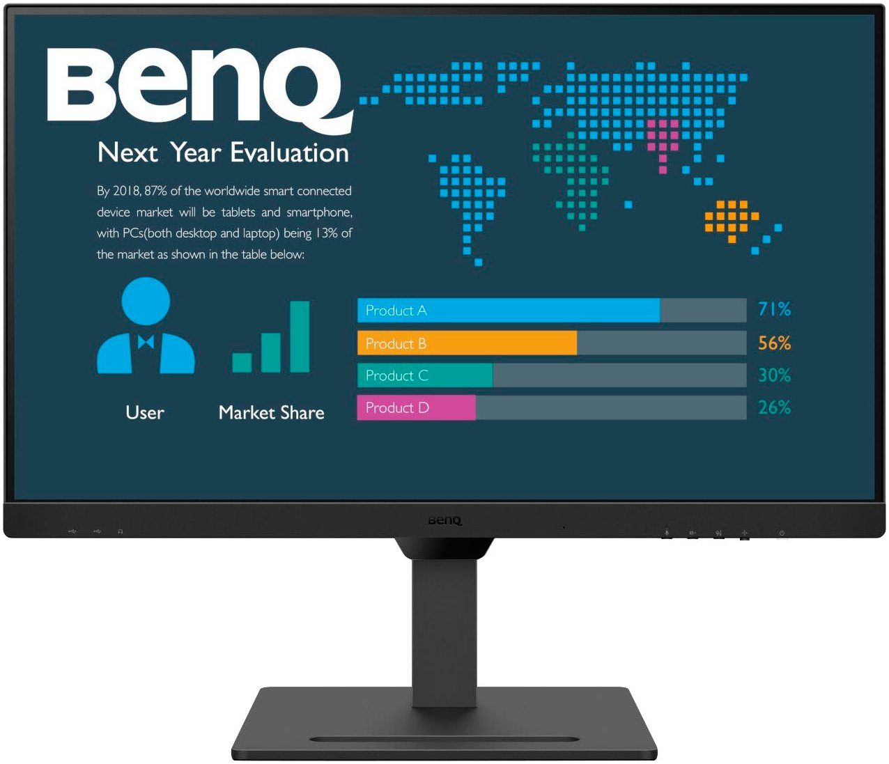 BenQ BL2790QT LED-Monitor (68,6 cm/27)