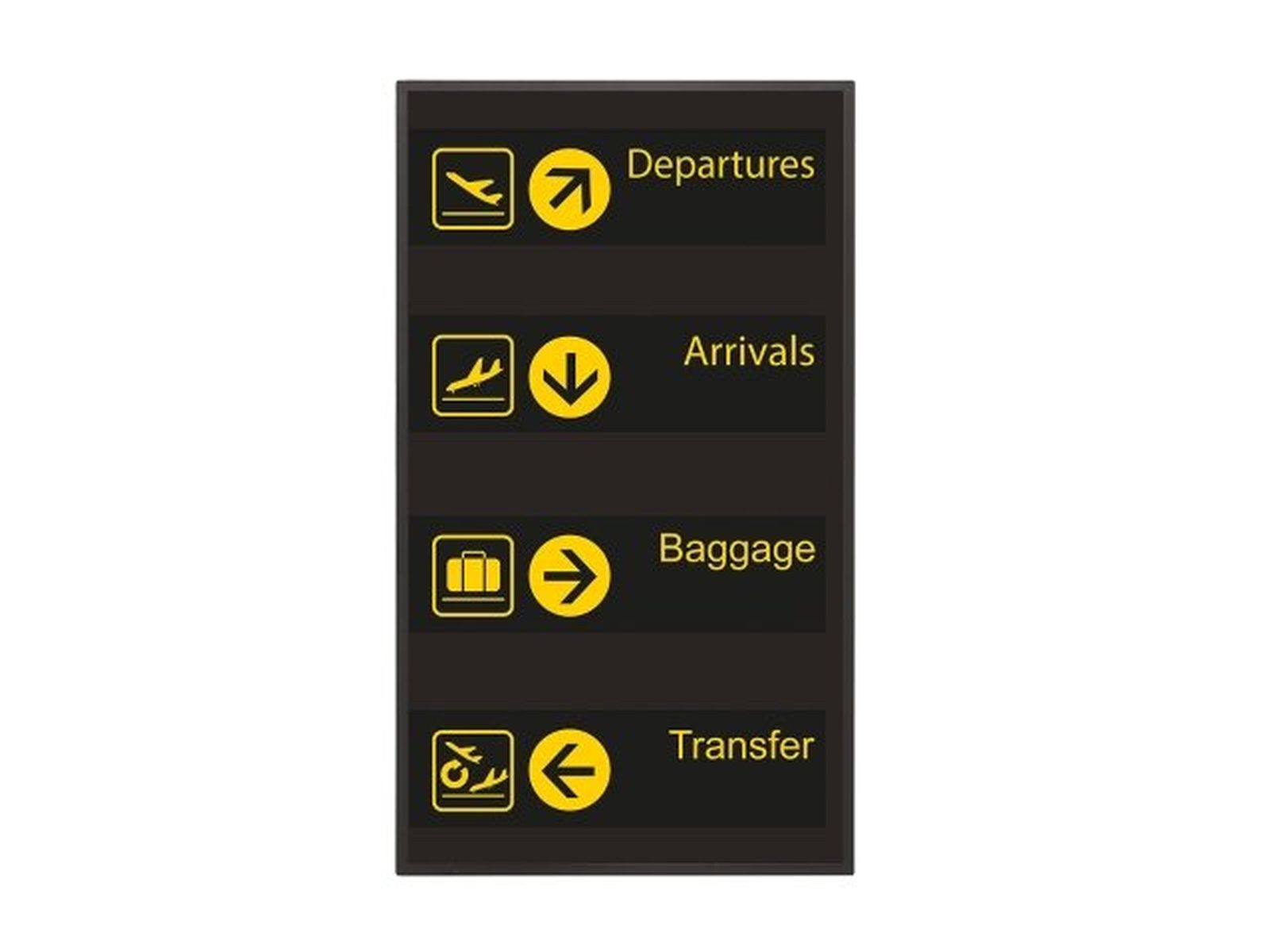 Sharp PNHS551 TFT-Monitor (3840 x 2160 px, 4K Ultra HD, 8 ms Reaktionszeit, LCD, Lautsprecher, HDCP)