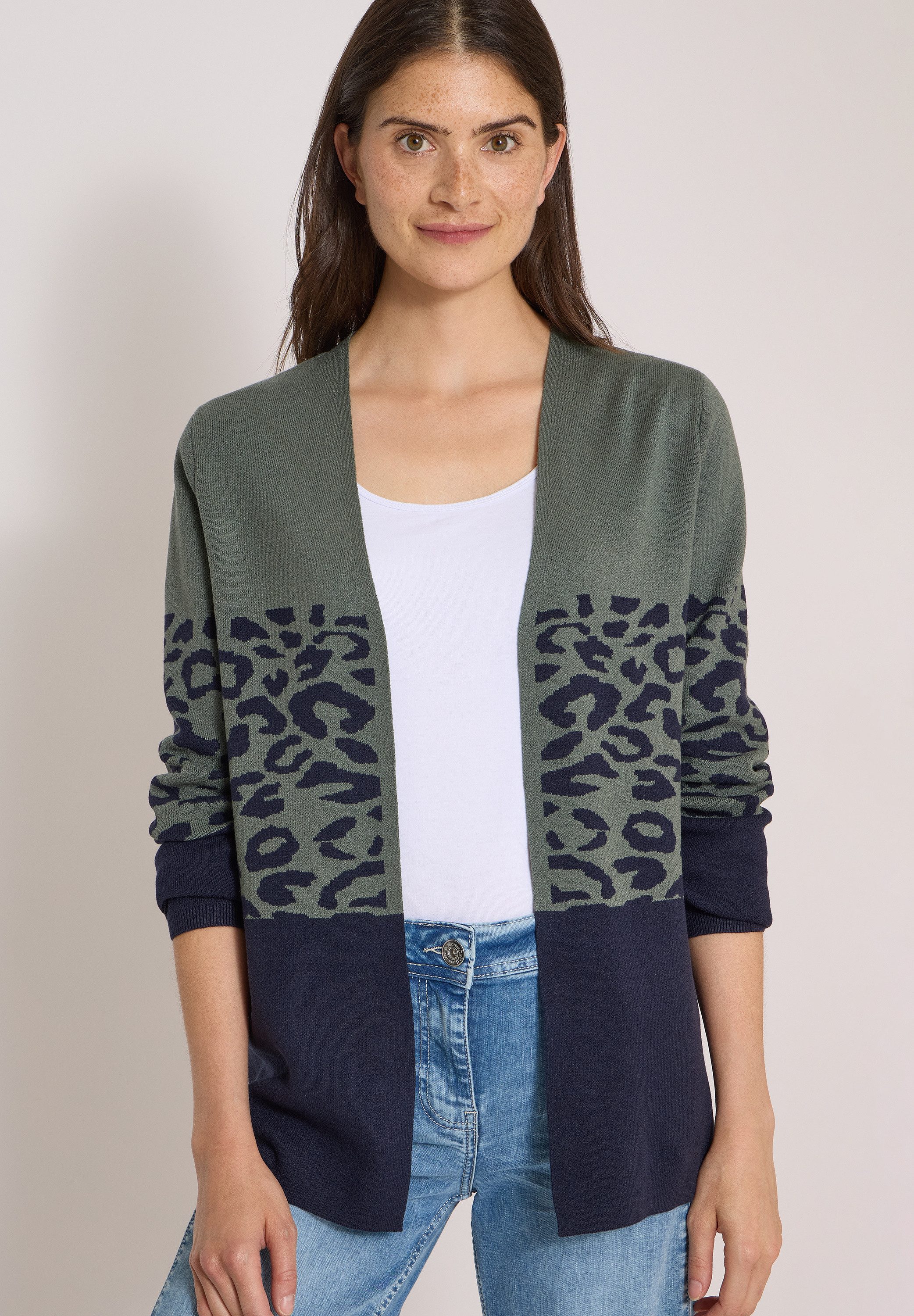 CECIL Strickjacke aus softer Viskose