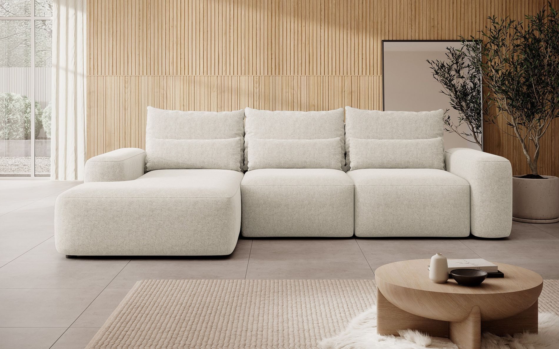 Selsey Ecksofa CARNOS, mit Schlaffunktion, Bettkasten, günstig online kaufen