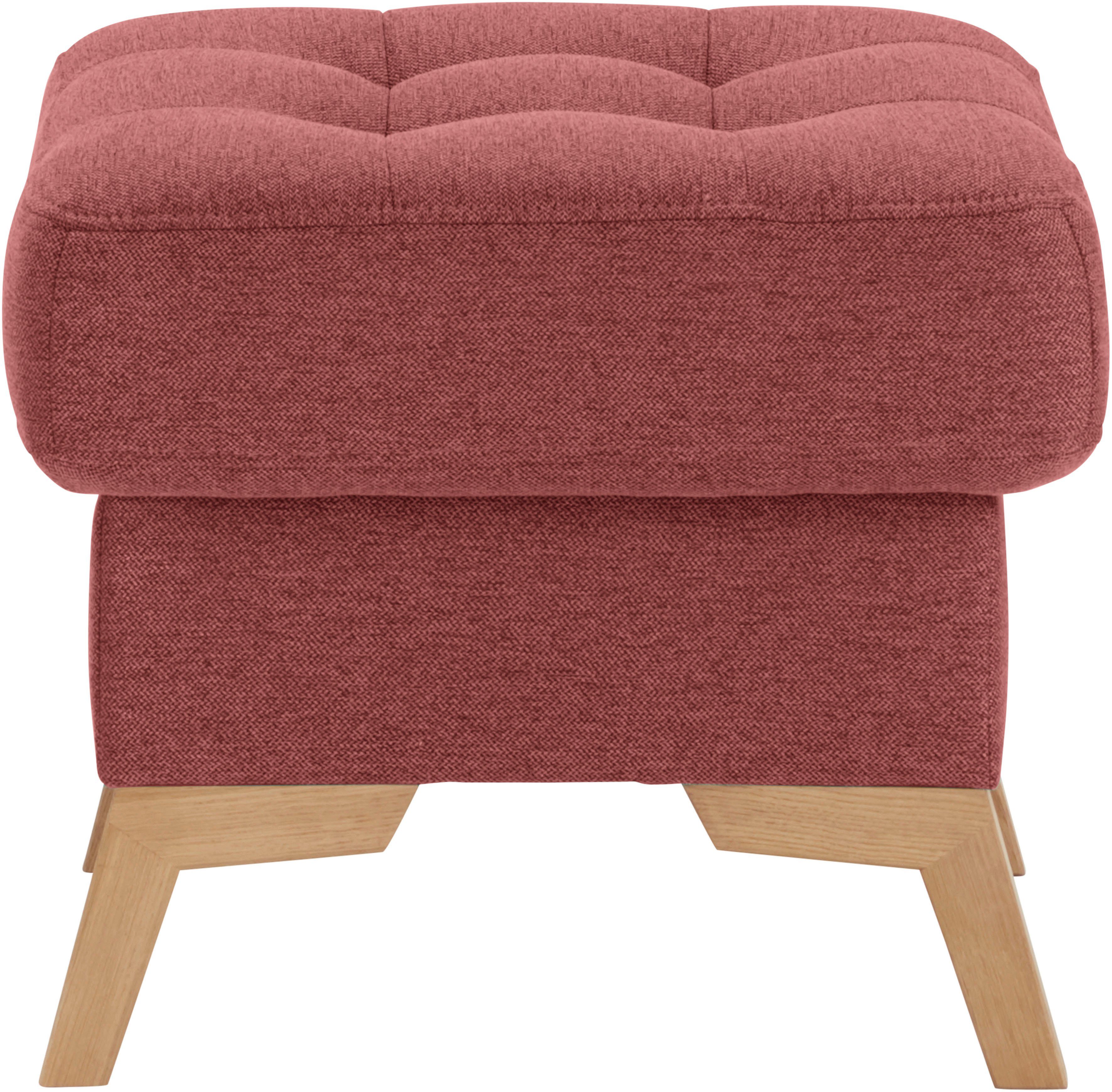 exxpo - sofa fashion Hocker Fiord kompakt und bequem, tolle Verarbeitungsdetails
