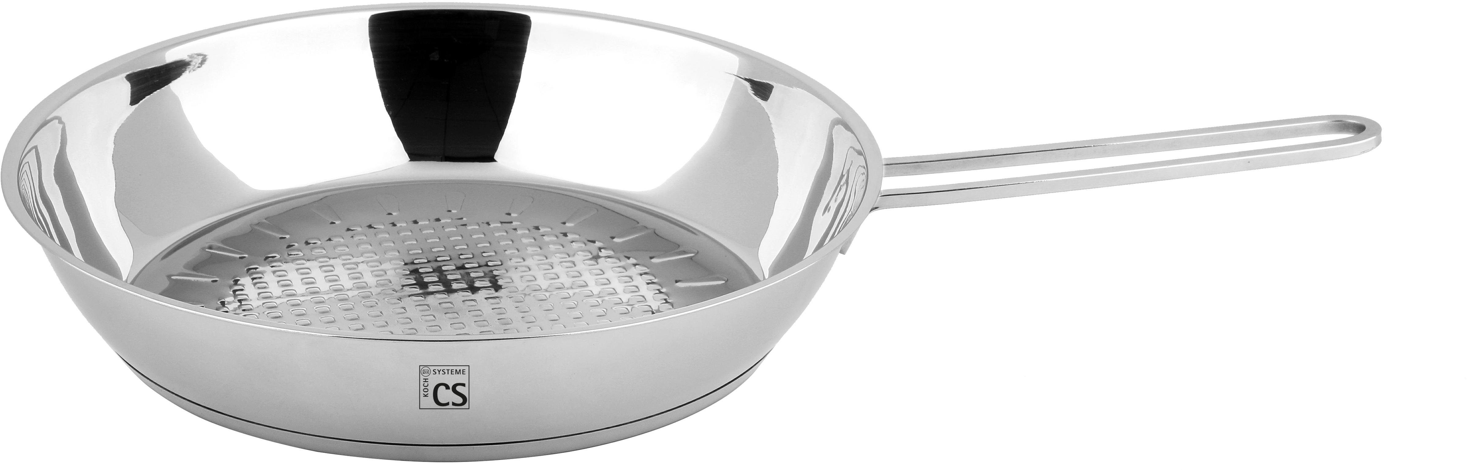 CS Koch-Systeme Bratpfanne Trier, Edelstahl (1-tlg), Induktion