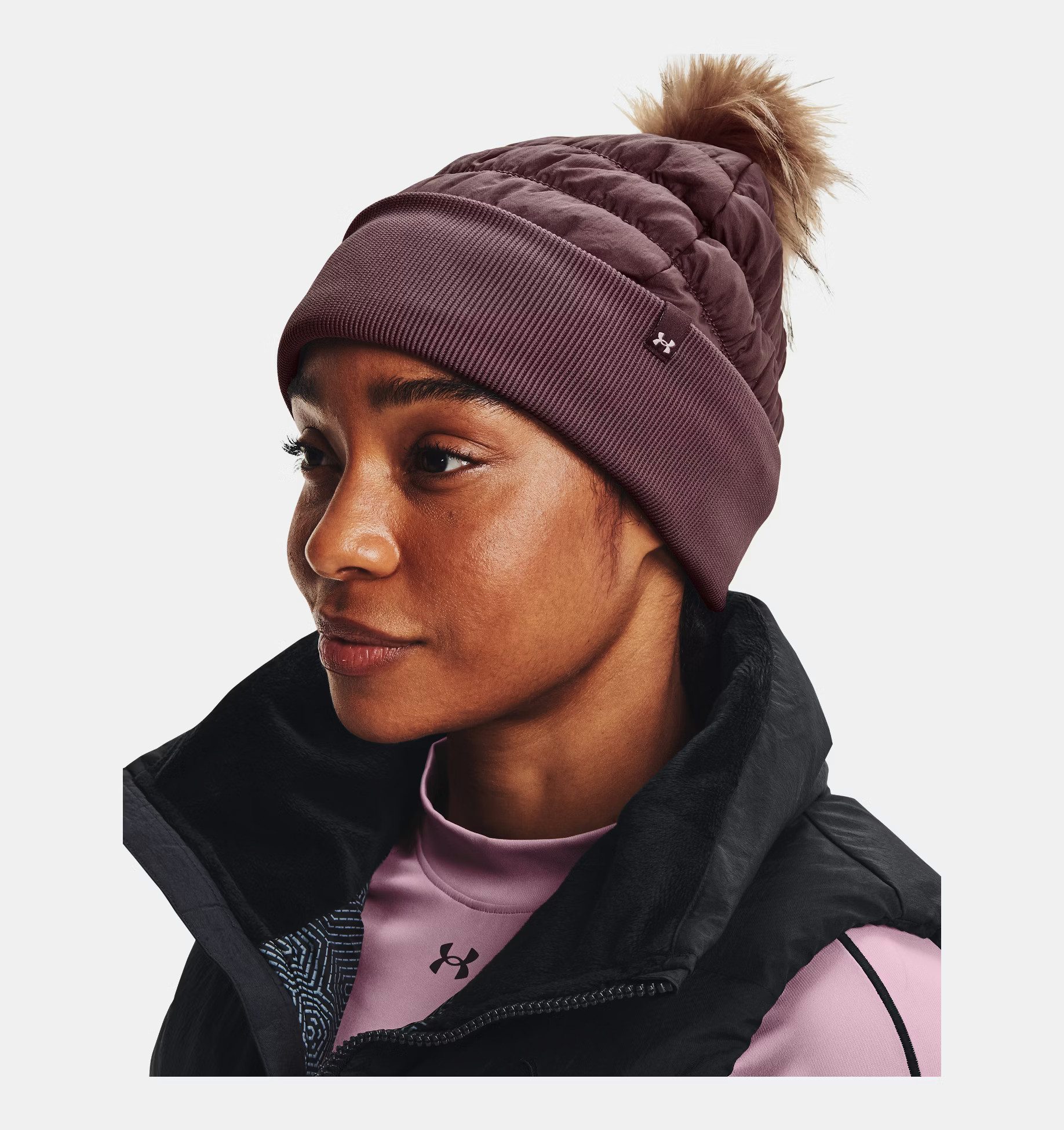 Under Armour® Beanie Under Armour Golf Beanie Storm Insulated ColdGear Infrared Damen OSFM