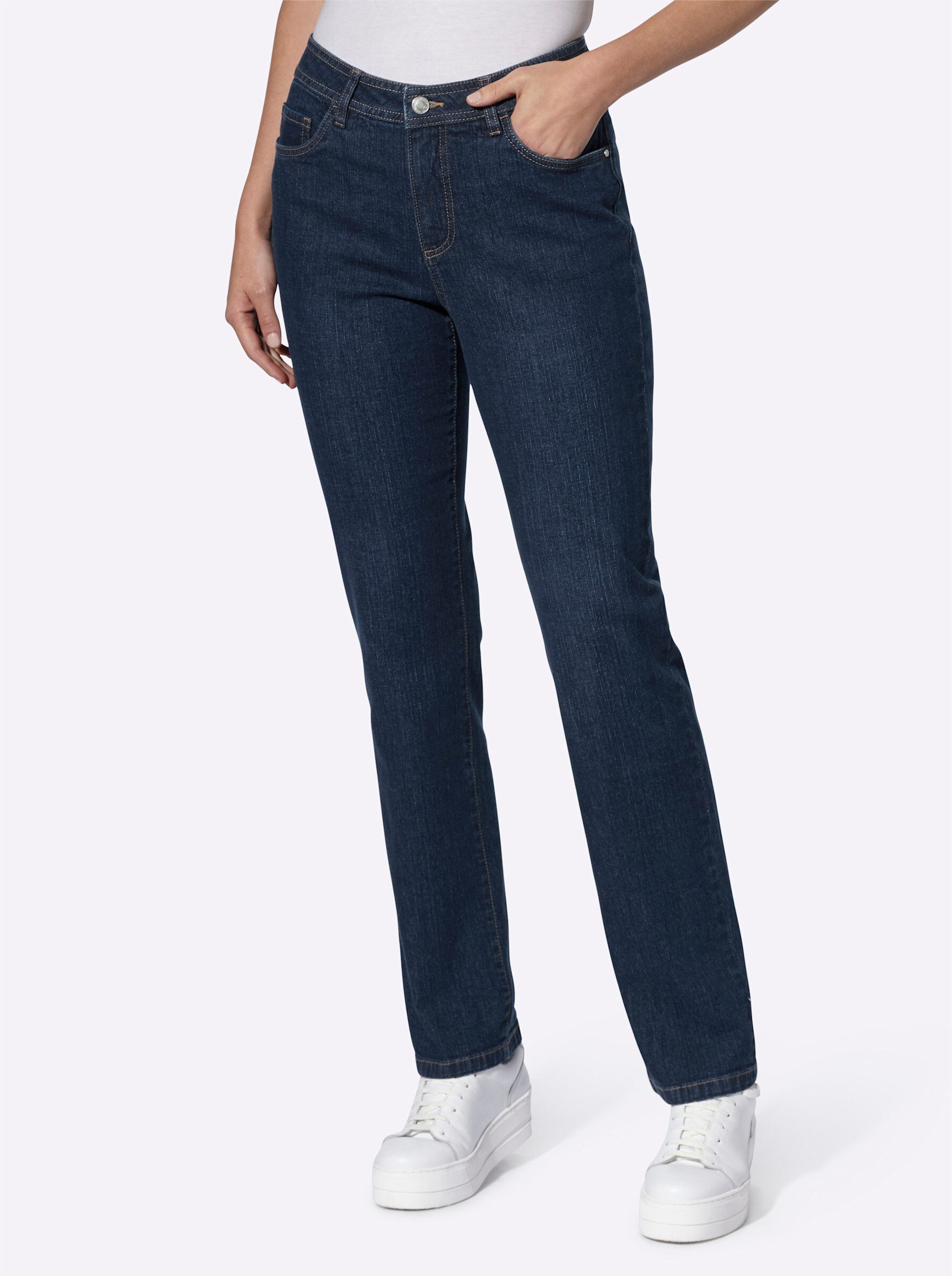 Casual Looks 5-Pocket-Jeans 1 Stk. tlg. günstig online kaufen