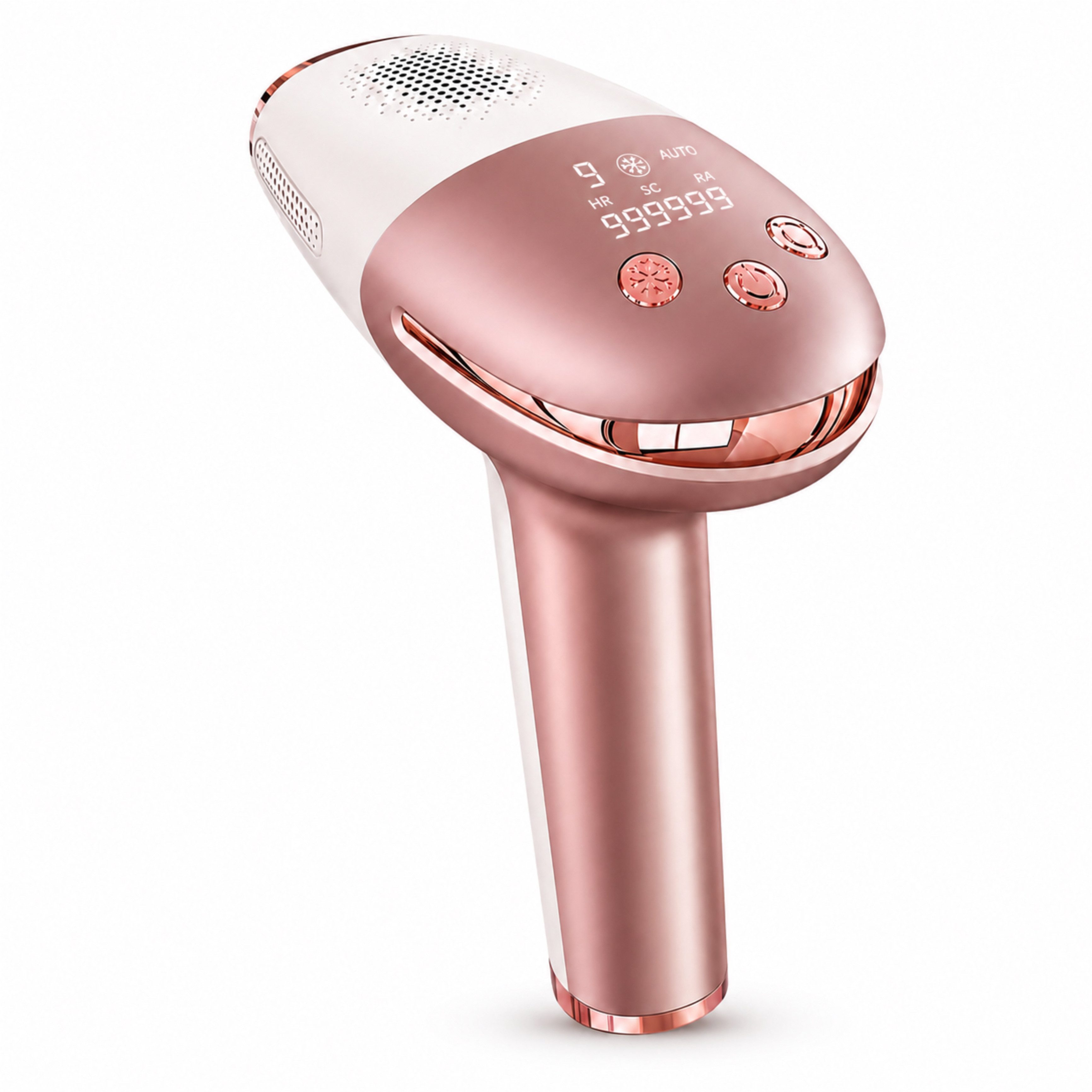 Lalano`S Cosmetics IPL-Haarentferner IceSilk Pro mit Eiskühlfunktion, HR/SC/RA & Auto-Modus, 999.999 Lichtimpulse, 9 Intensitätsstufen
