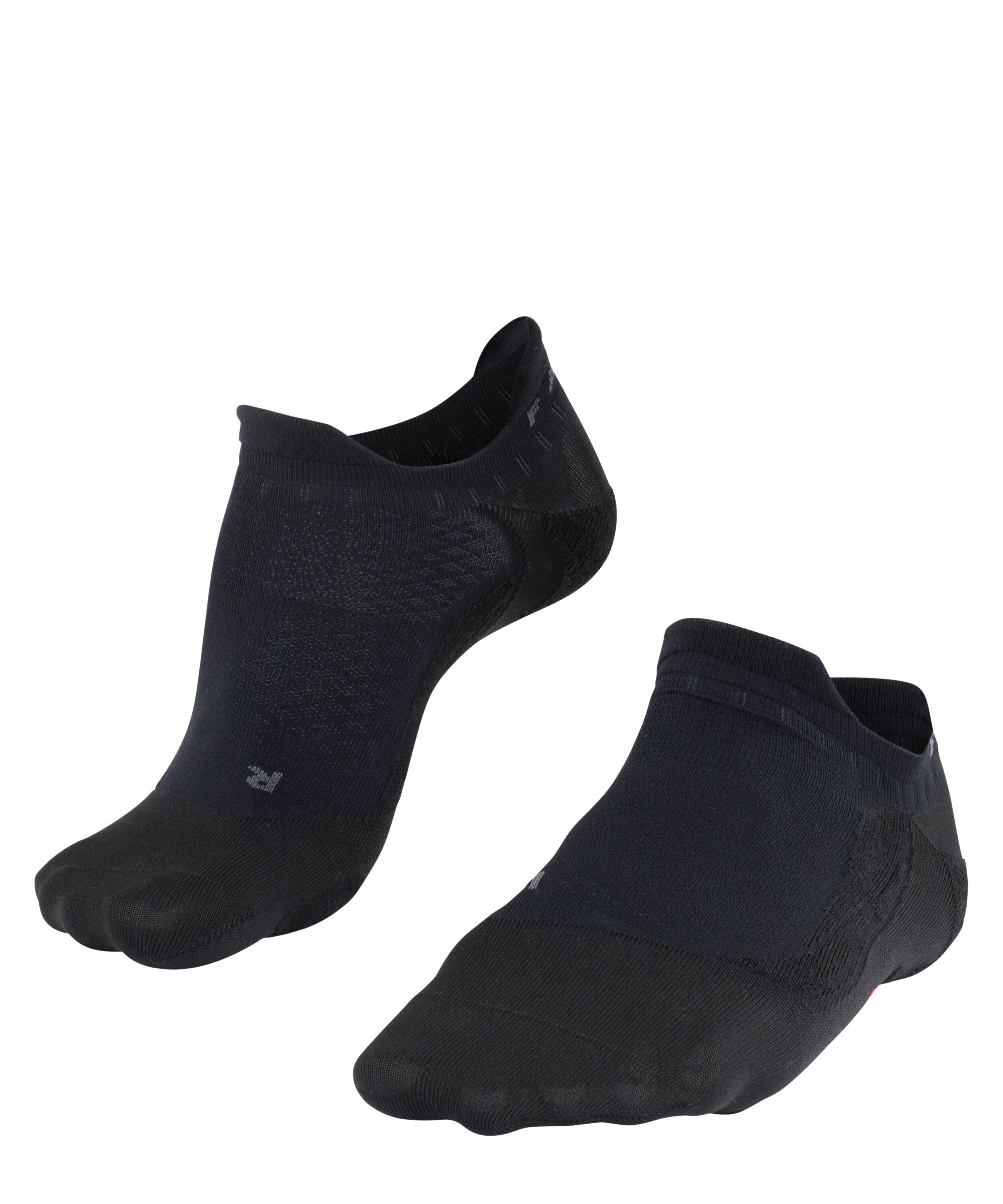 FALKE Sportsocken GO5 Invisible (1-Paar) mit extra leichter Polsterung für spikelose Golfschuhe black (3000)