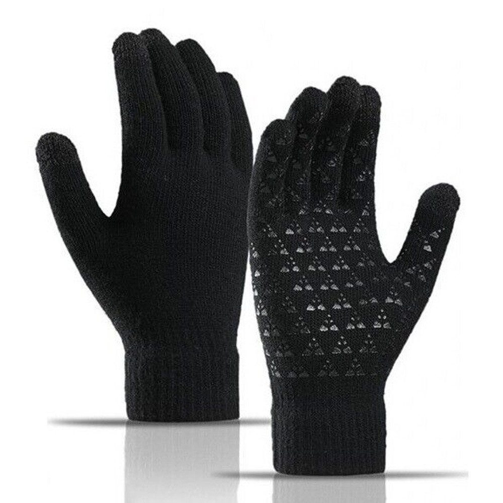 SpionProfi Strickhandschuhe Touchscreen Winter Handy Handschuhe Tablet Smartphone Damen Herren Winterhandschuhe mit Touchscreen Funktion für Smartphone & Tablet